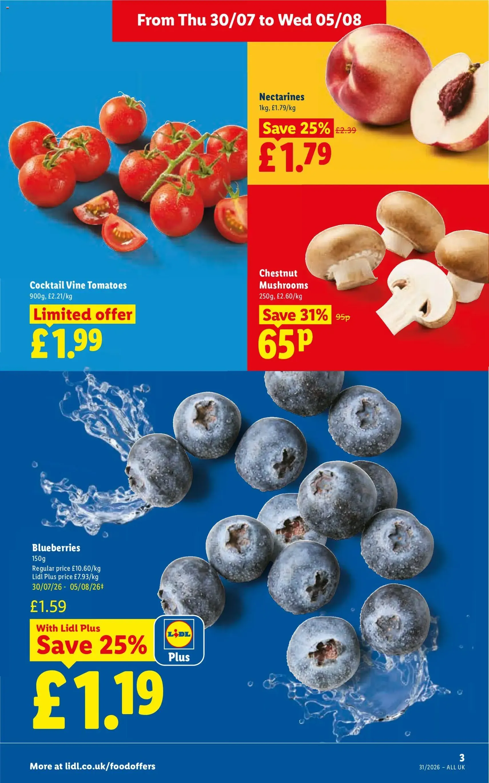 Weekly offers Lidl - valid flyer from 30/07/2026, page 3 of 28