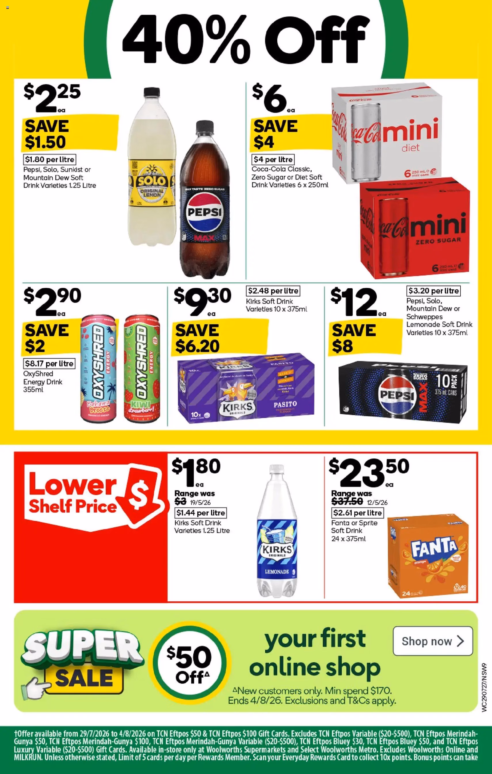 Woolworths catalogue - valid flyer from 29/07/2026, page 9 of 38