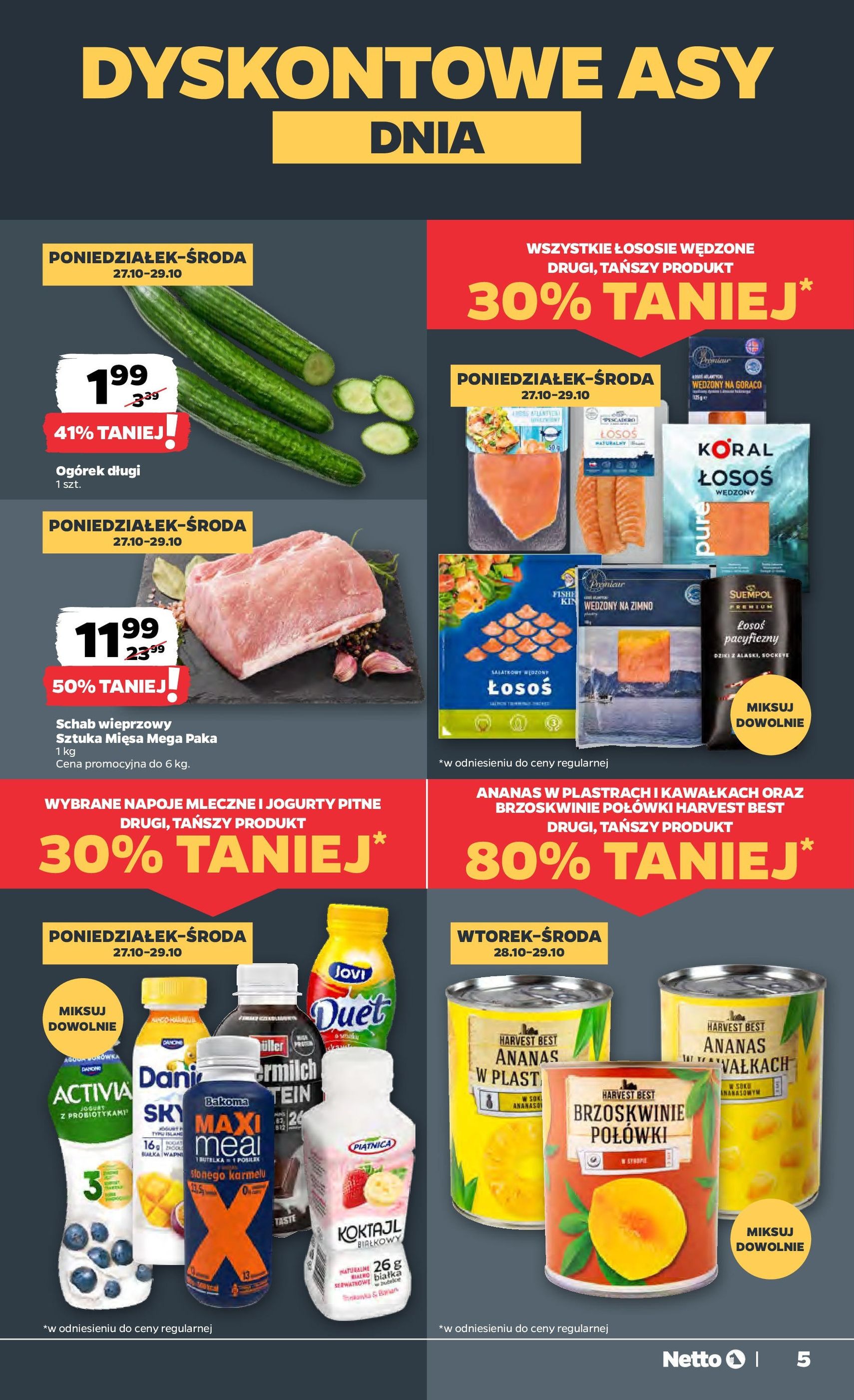 Netto gazetka - Spożywcza - ważny gazetka od 27.10.2025 strona 5 z 32 Netto gazetka - Spożywcza - ważny gazetka od 27.10.2025 strona 5 z 32