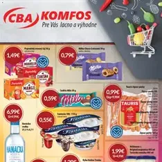 CBA Komfos Leták - náhľad letáku platný od 06.11.2025