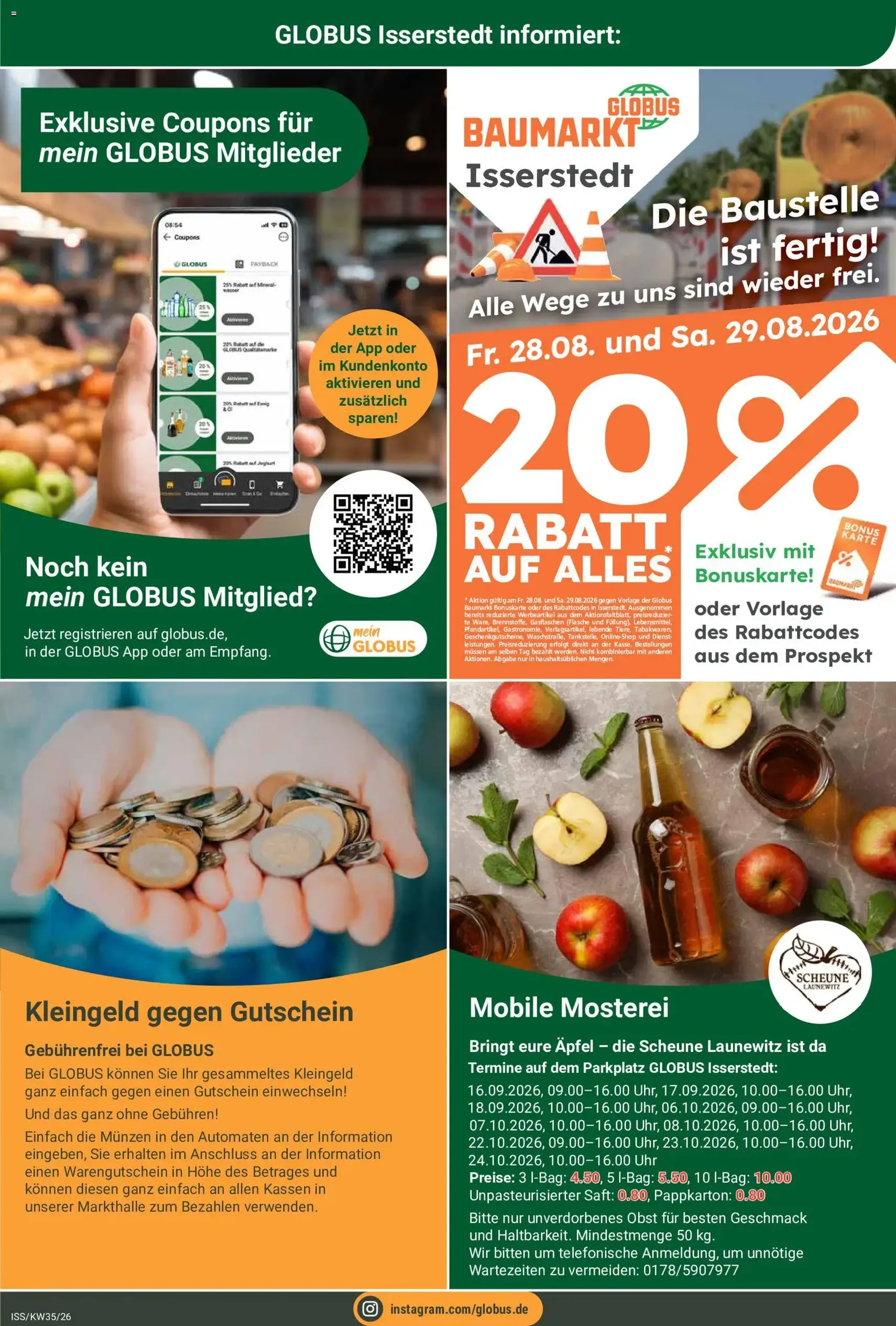 Globus Prospekt - Gültiger Prospekt ab 24.08.2026, Seite 26 von insgesamt 39