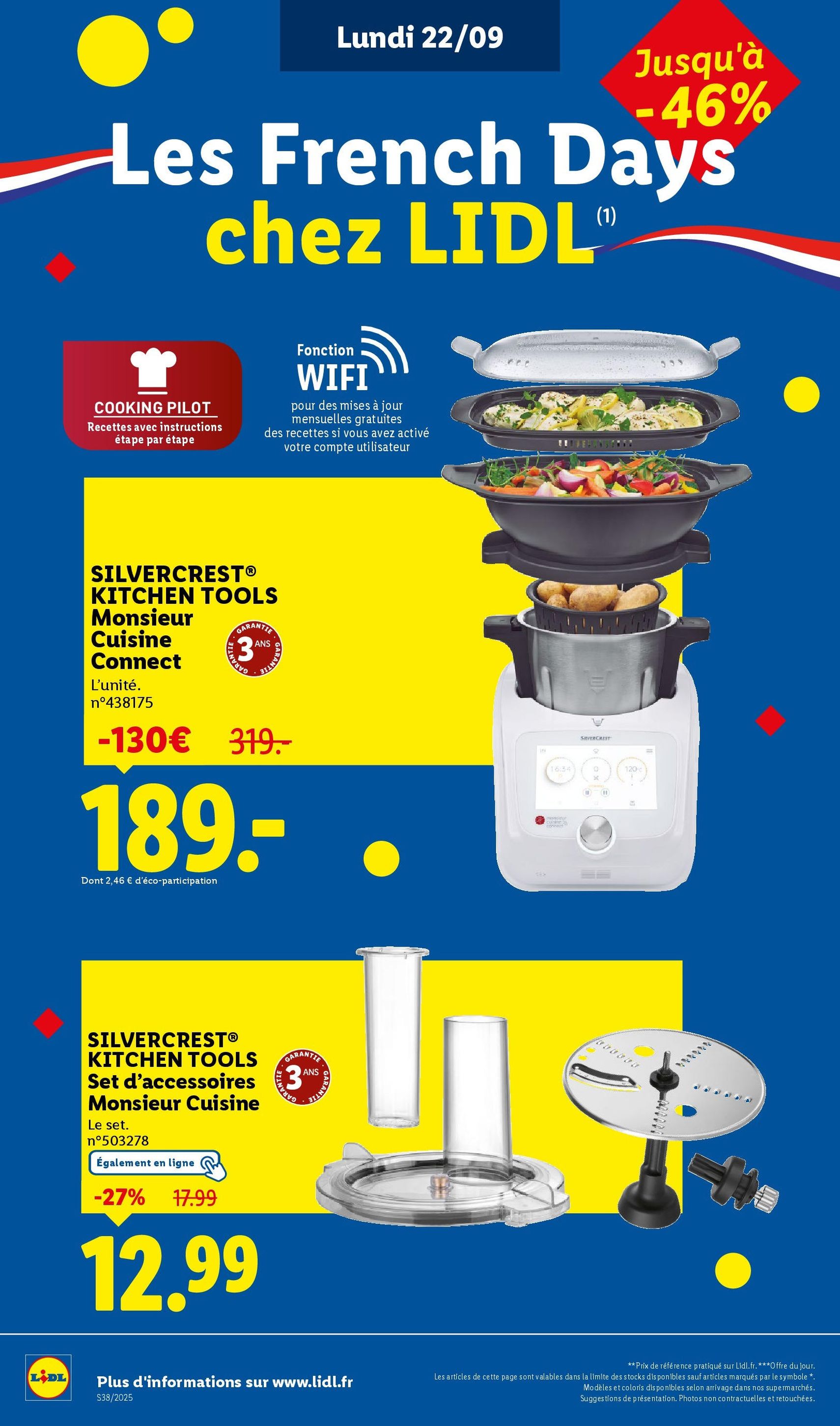 LIDL catalogue semaine 38 - brochure valable à partir du 18/09/2025, page 72 sur 75