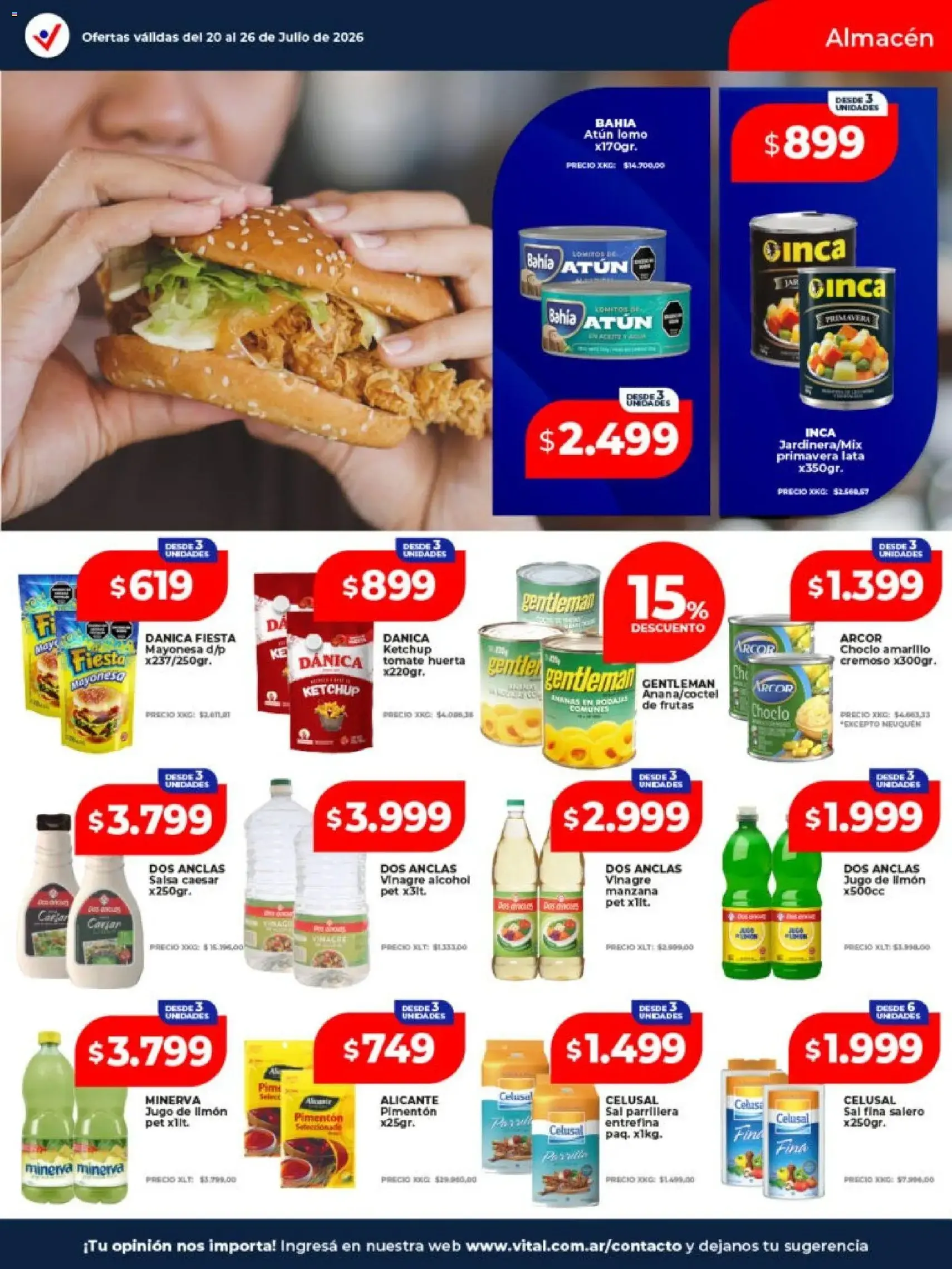Vital - Ofertas - folleto válido desde 20/07/2026 página 17 de 26