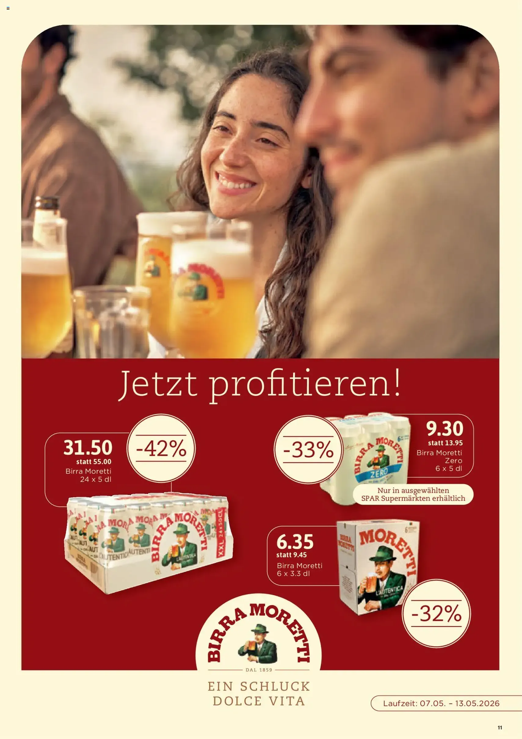 SPAR aktionen - Gültiger Prospekt ab 07.05.2026, Seite 11 von insgesamt 19