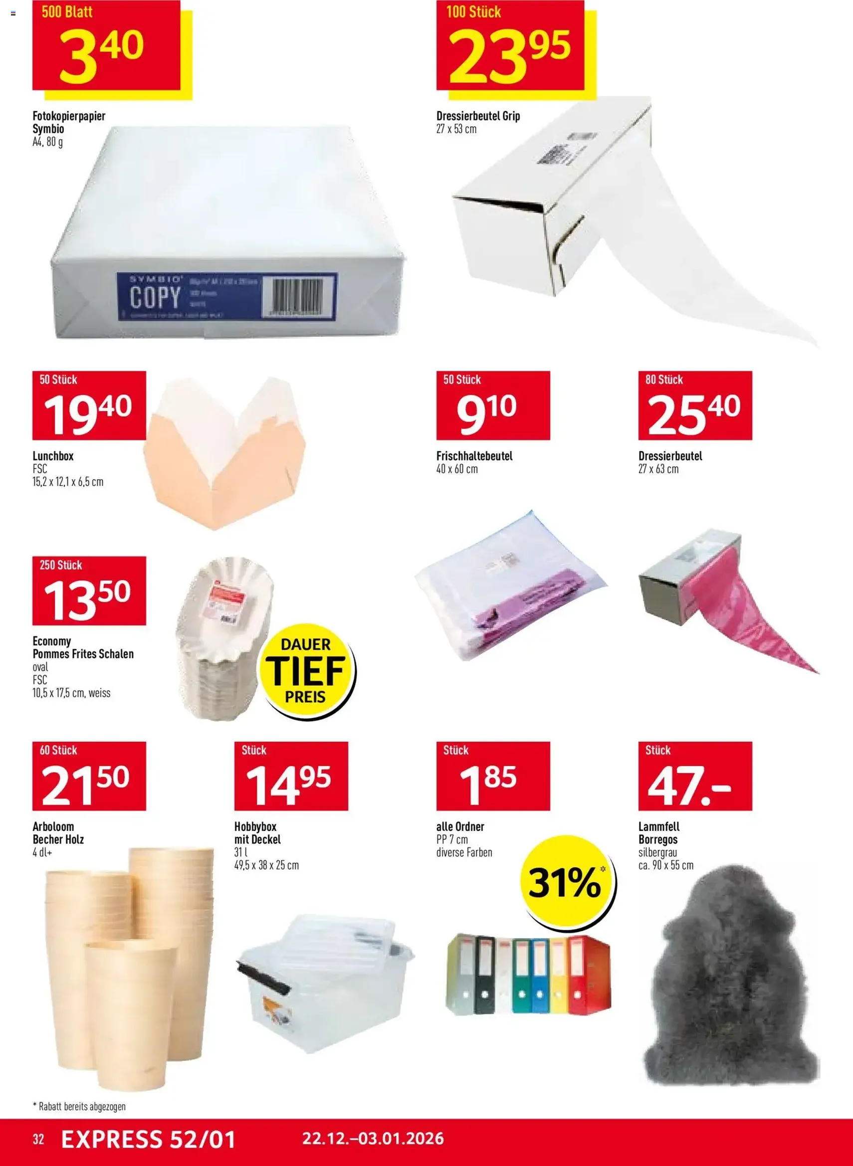 Prodega Aktionen - Gültiger Prospekt ab 22.12.2025, Seite 32 von insgesamt 36