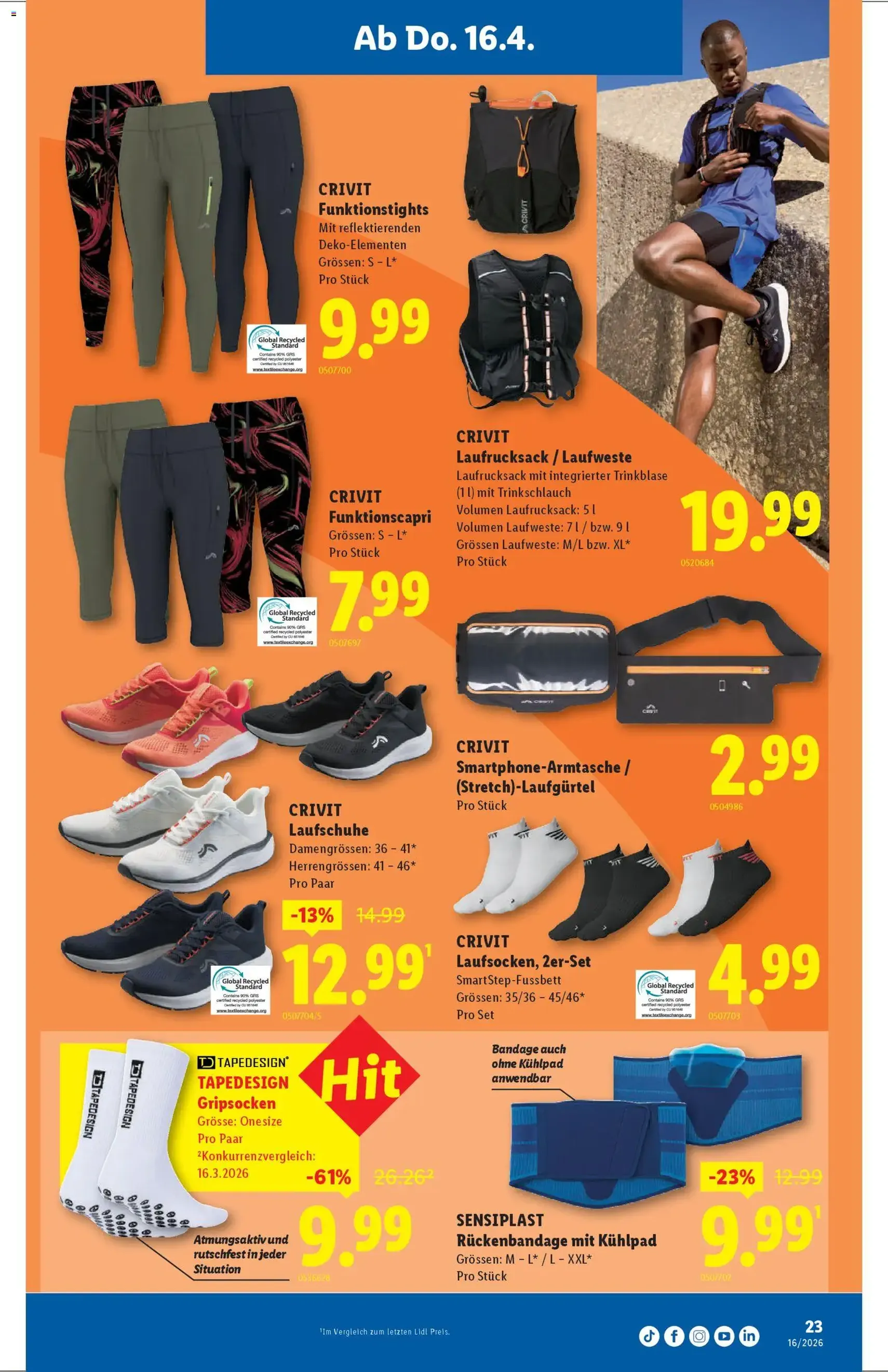 Lidl aktionen - Gültiger Prospekt ab 16.04.2026, Seite 23 von insgesamt 32