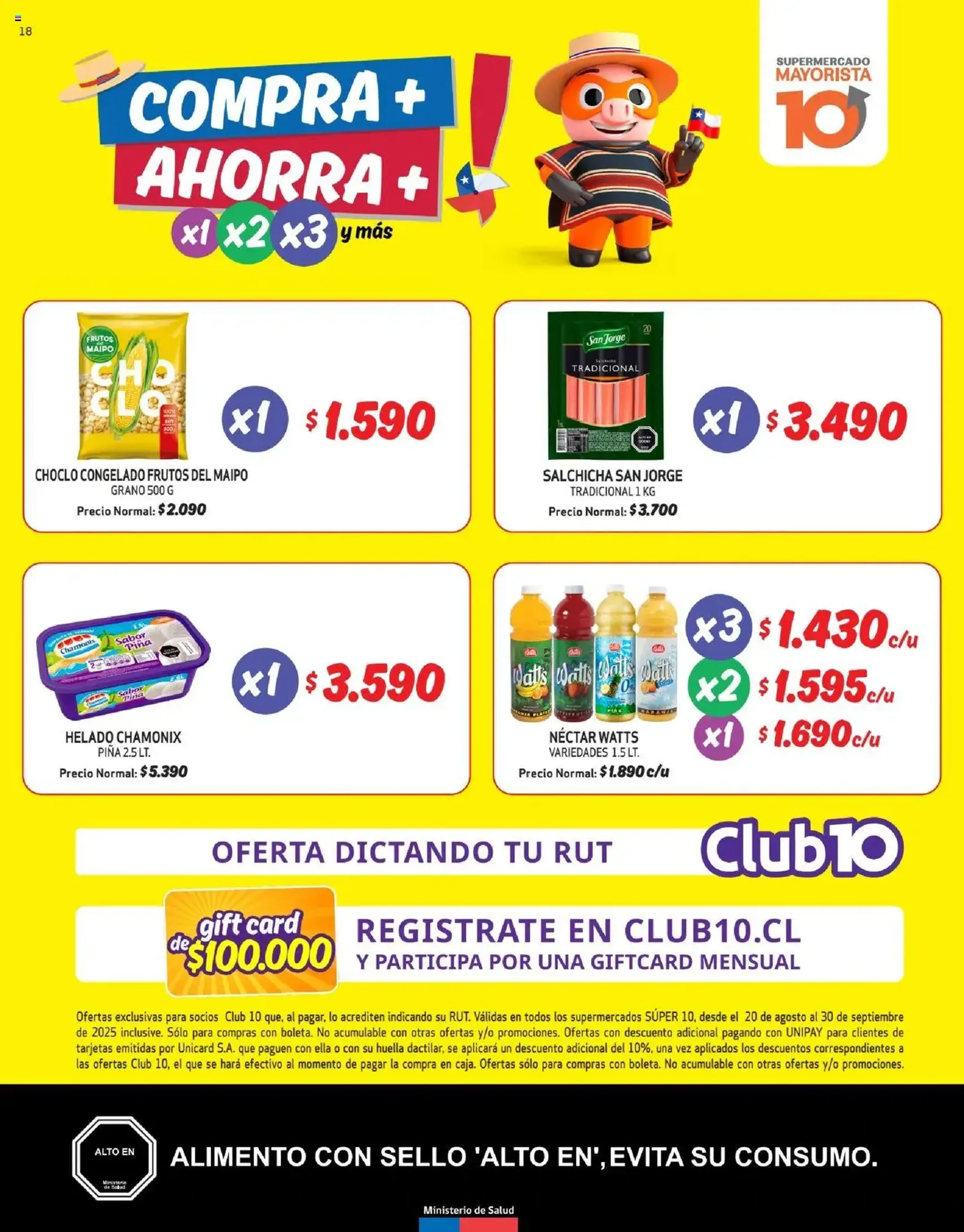 Mayorista 10 Ofertas - folleto válido desde 18.08.2025 página 18 de 18