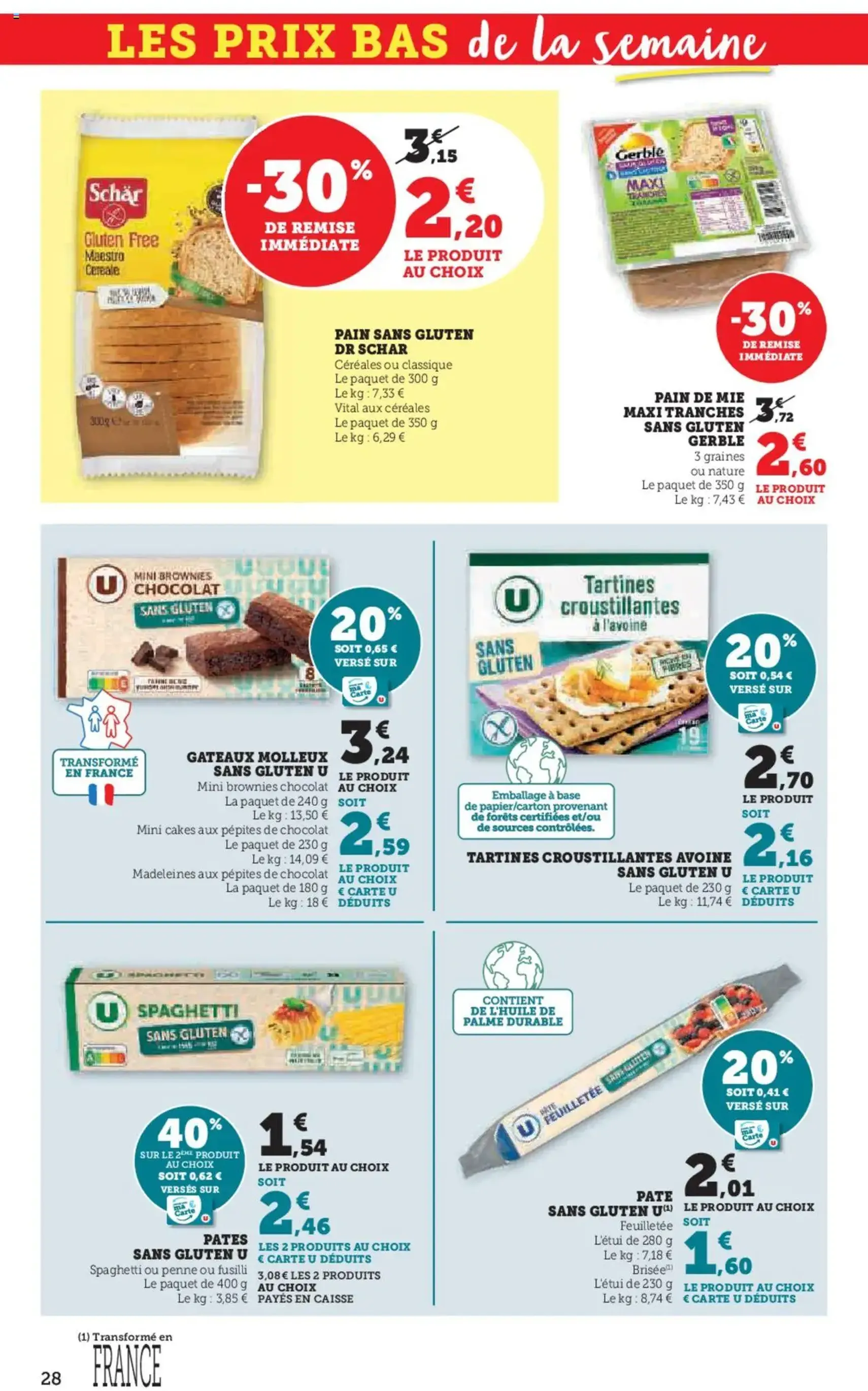 Super U catalogue - brochure valable à partir du 02/09/2025, page 28 sur 52 Super U catalogue - brochure valable à partir du 02/09/2025, page 28 sur 52