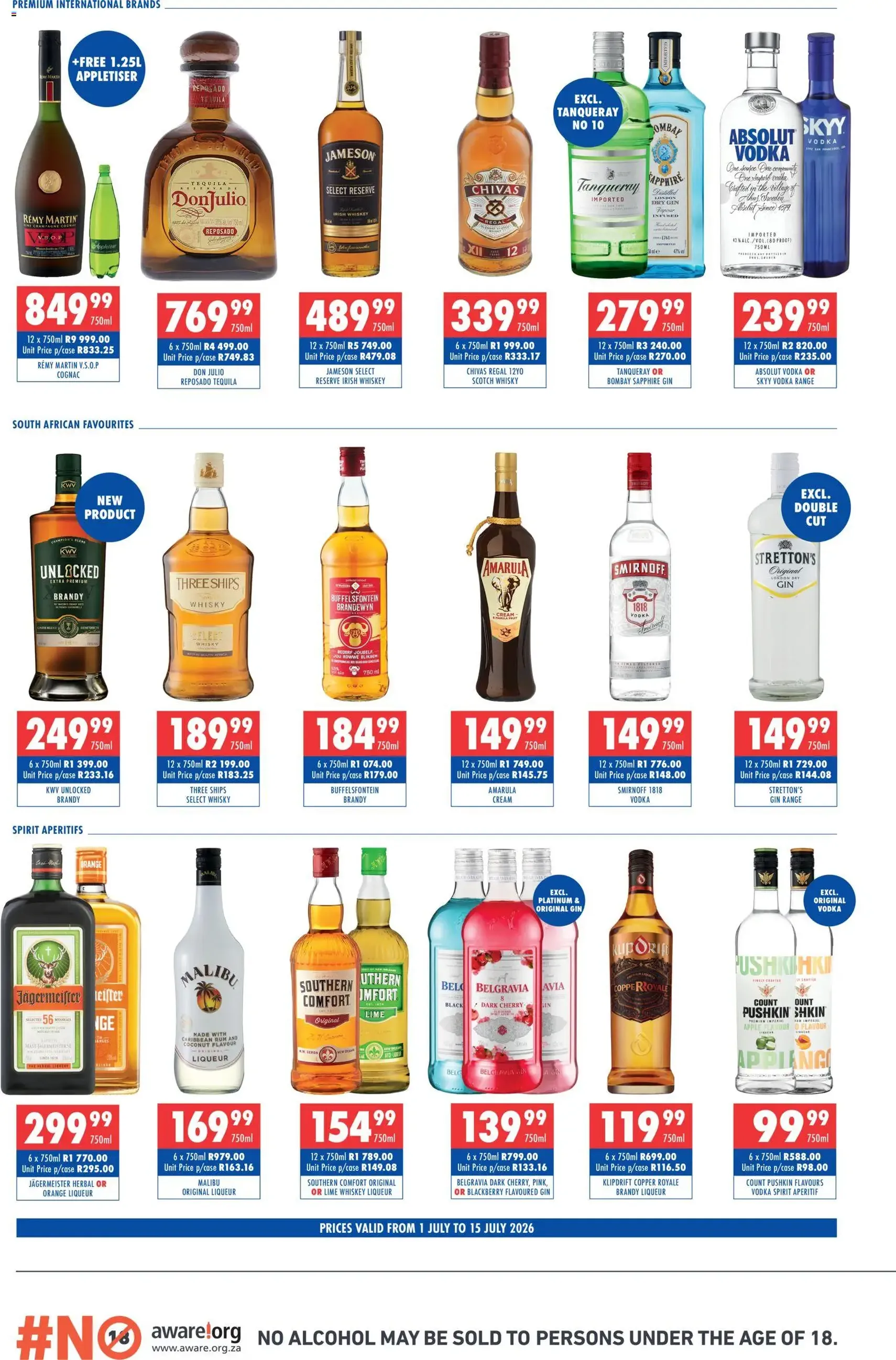 Ultra Liquors Specials - valid flyer from 01/07/2026, page 2 of 4