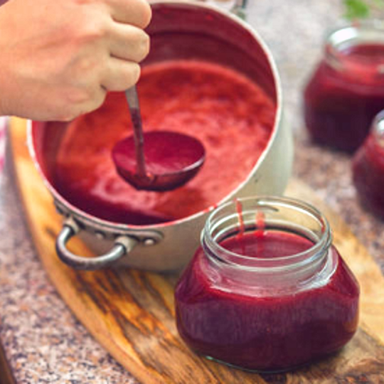 Anteprima ricetta Ricetta per la marmellata di vin brulé