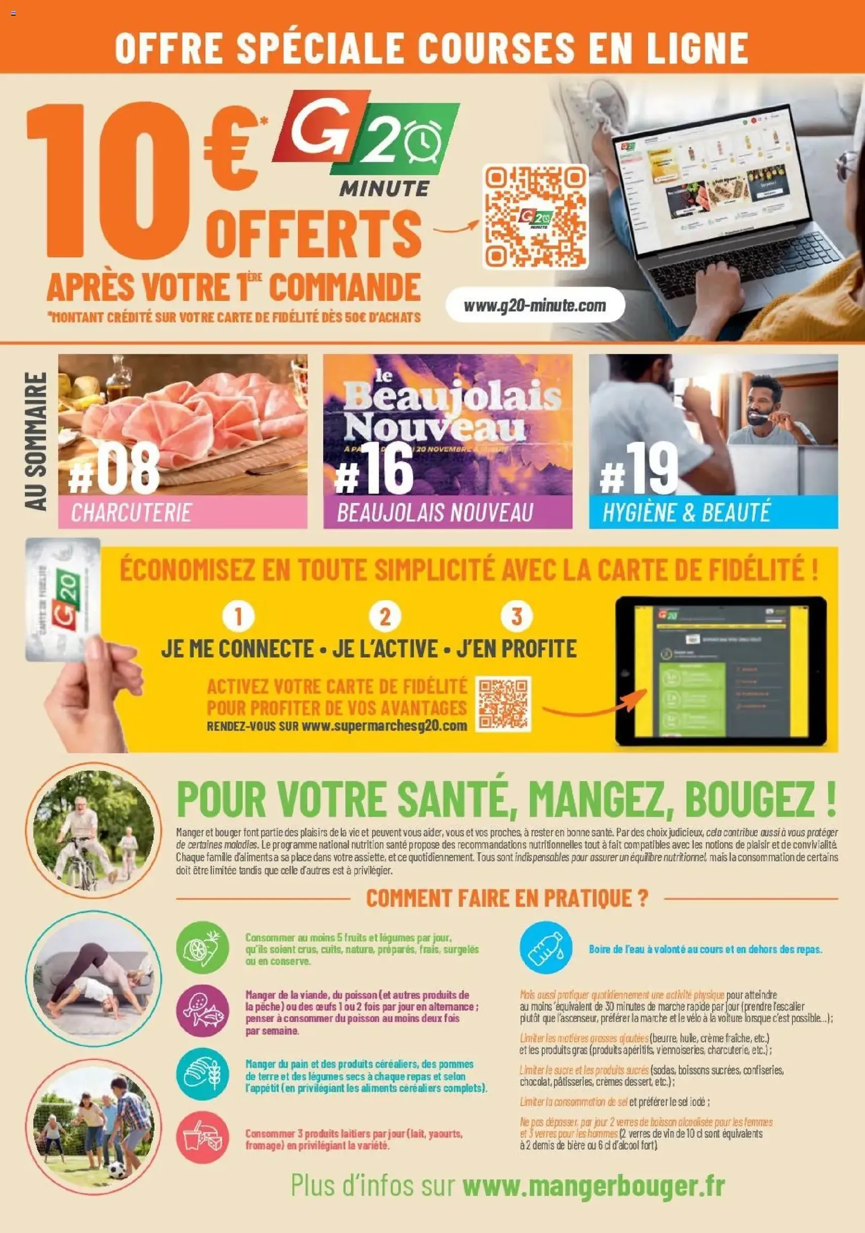 G20 Supermarchés catalogue - brochure valable à partir du 19/11/2025, page 2 sur 20