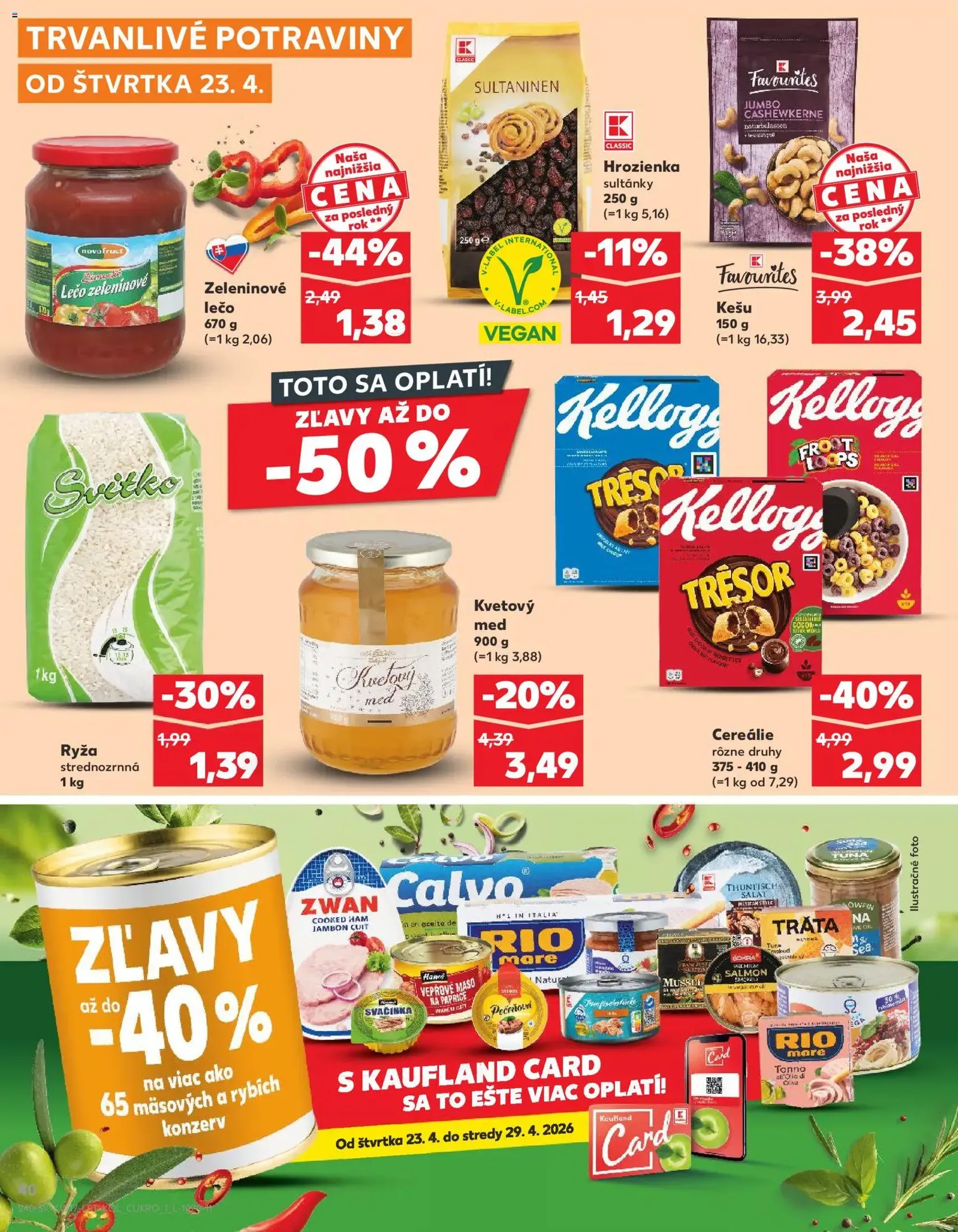 Kaufland leták - platný leták od 23.04.2026 strana 40 z 76