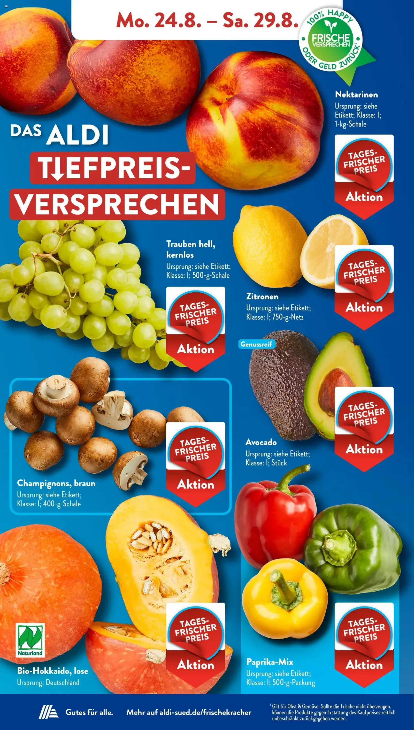 Aldi Süd Prospekt - Gültiger Prospekt ab 24.08.2026, Seite 3 von insgesamt 31