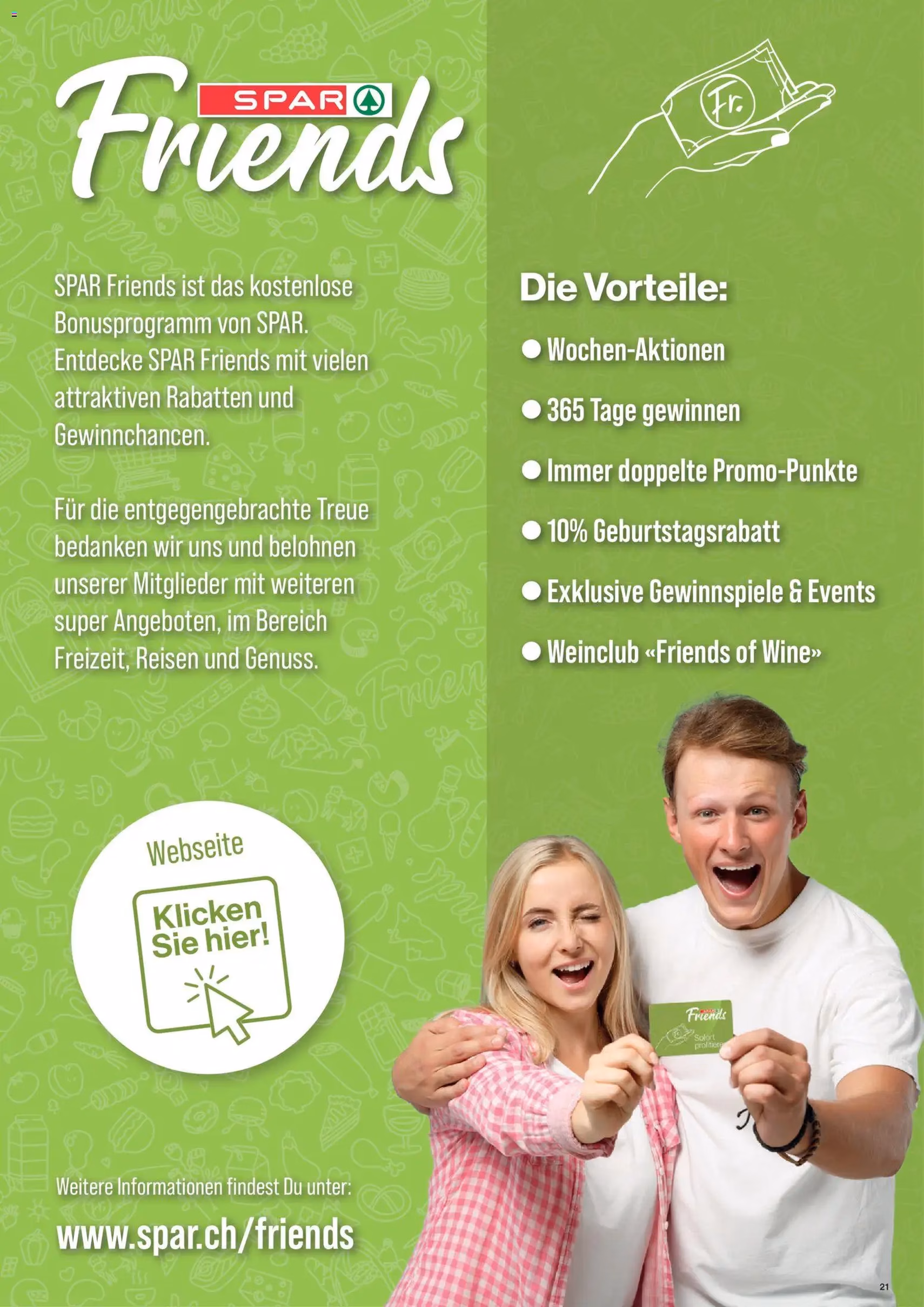 SPAR - Black Friday - Gültiger Prospekt ab 27.11.2025, Seite 21 von insgesamt 23