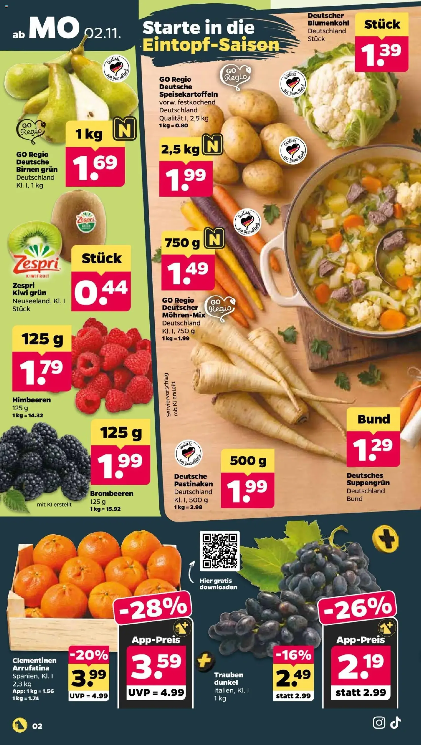 Netto Prospekt - Gültiger Prospekt ab 02.11.2026, Seite 2 von insgesamt 37