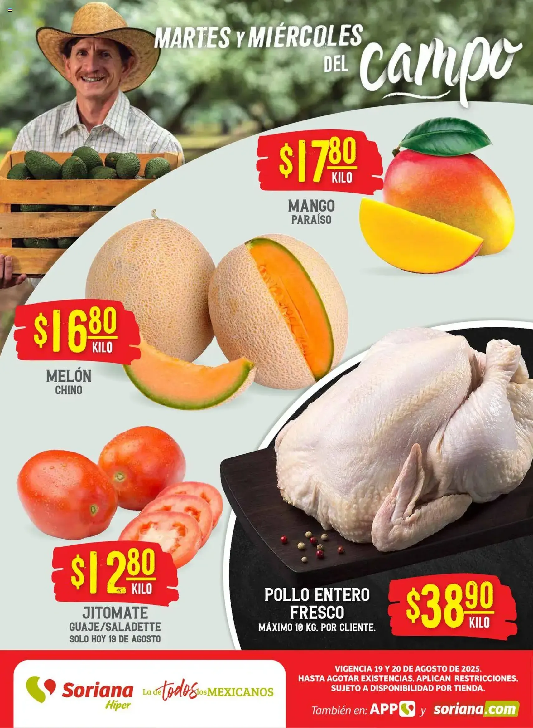 Soriana folleto - folleto válido desde 19/08/2025 página 1 de 5