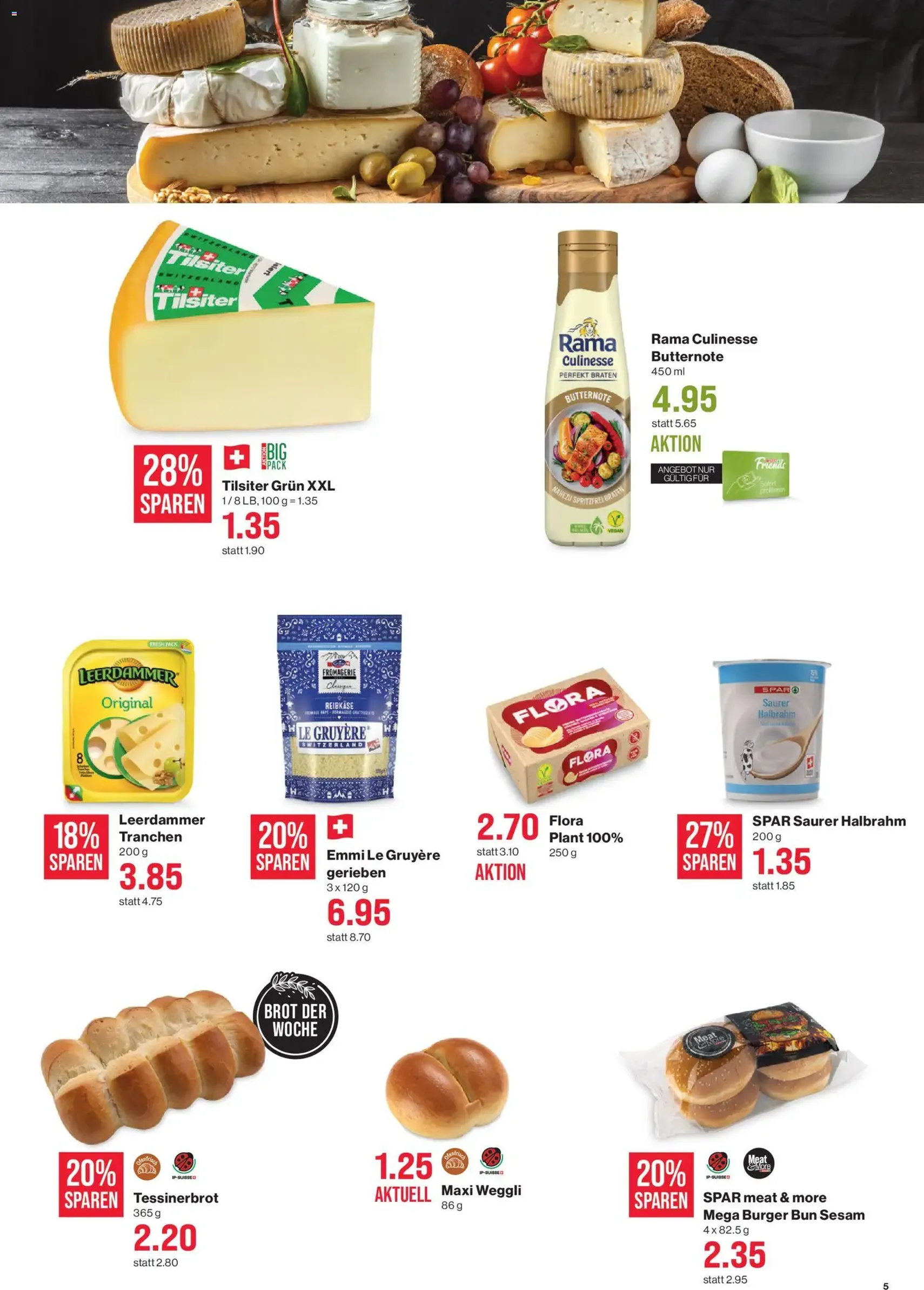 SPAR aktionen - Gültiger Prospekt ab 06.08.2026, Seite 5 von insgesamt 17