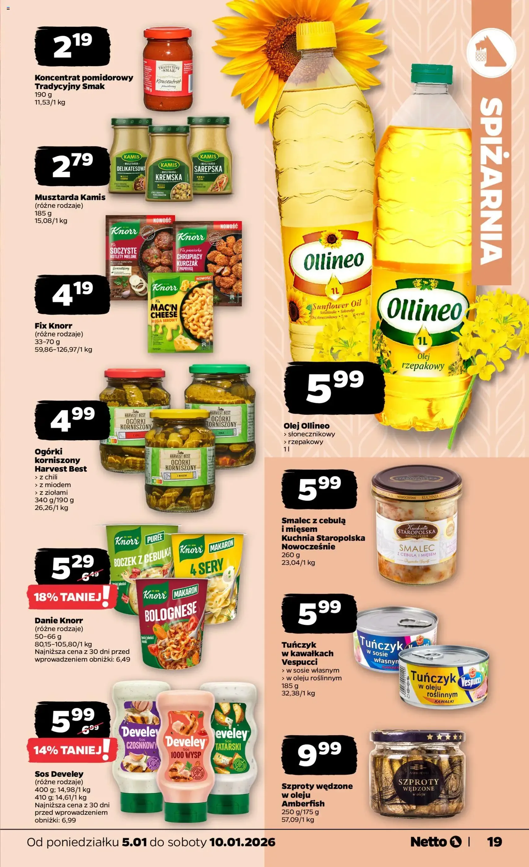 Netto gazetka - Spożywcza - ważny gazetka od 05.01.2026 strona 19 z 33