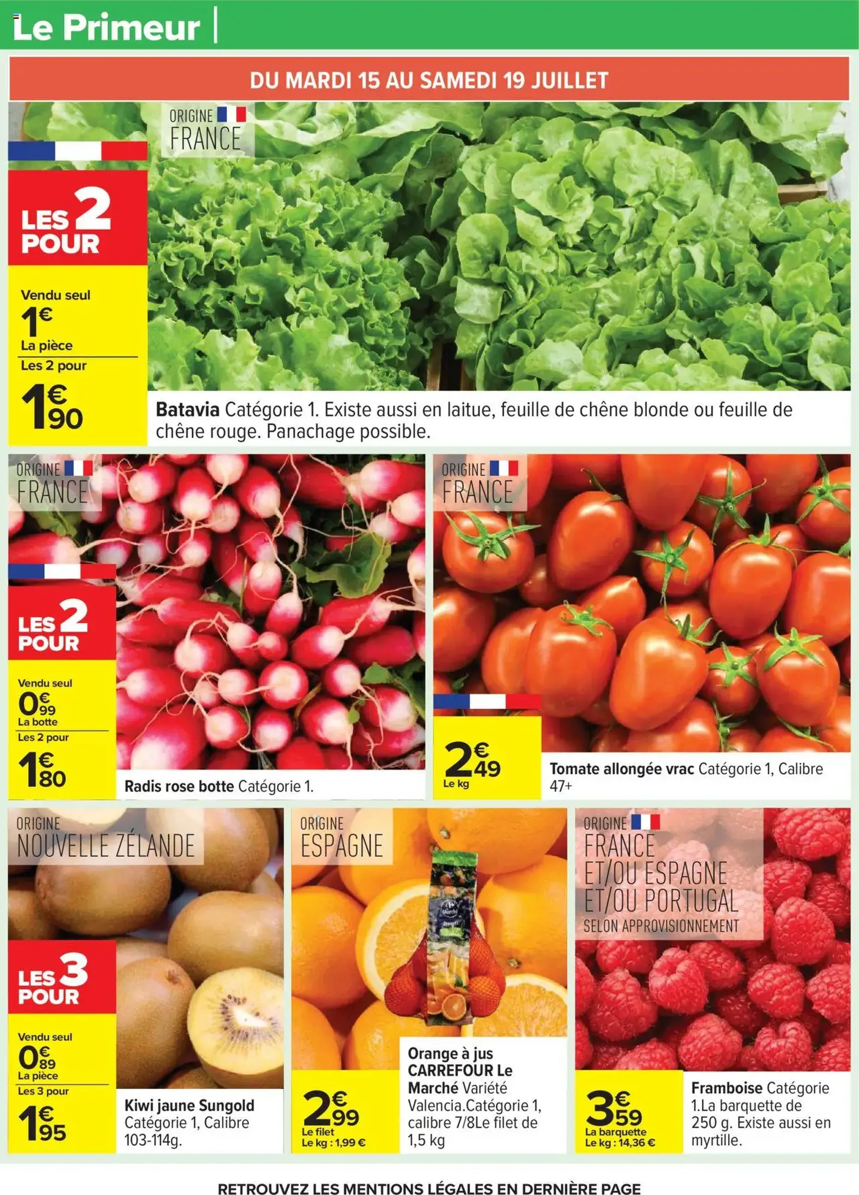Carrefour catalogue semaine 29 - brochure valable à partir du 15/07/2025, page 22 sur 95