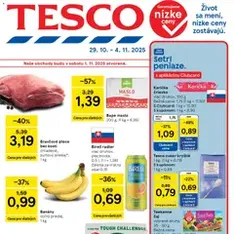 Tesco Hypermarket - leták - náhľad letáku platný od 29.10.2025 Tesco Hypermarket - leták - náhľad letáku platný od 29.10.2025
