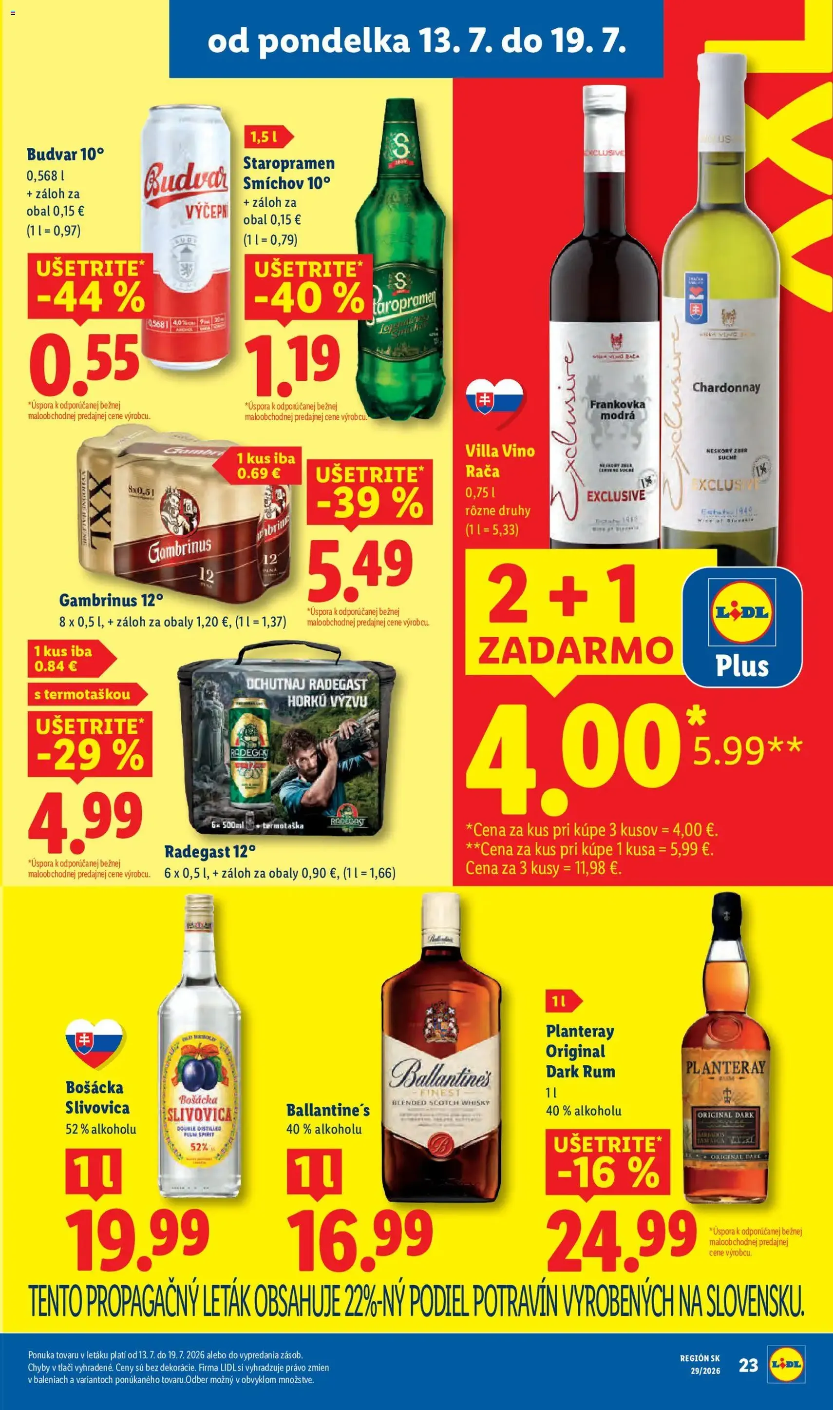 Lidl leták - platný leták od 13.07.2026 strana 27 z 94
