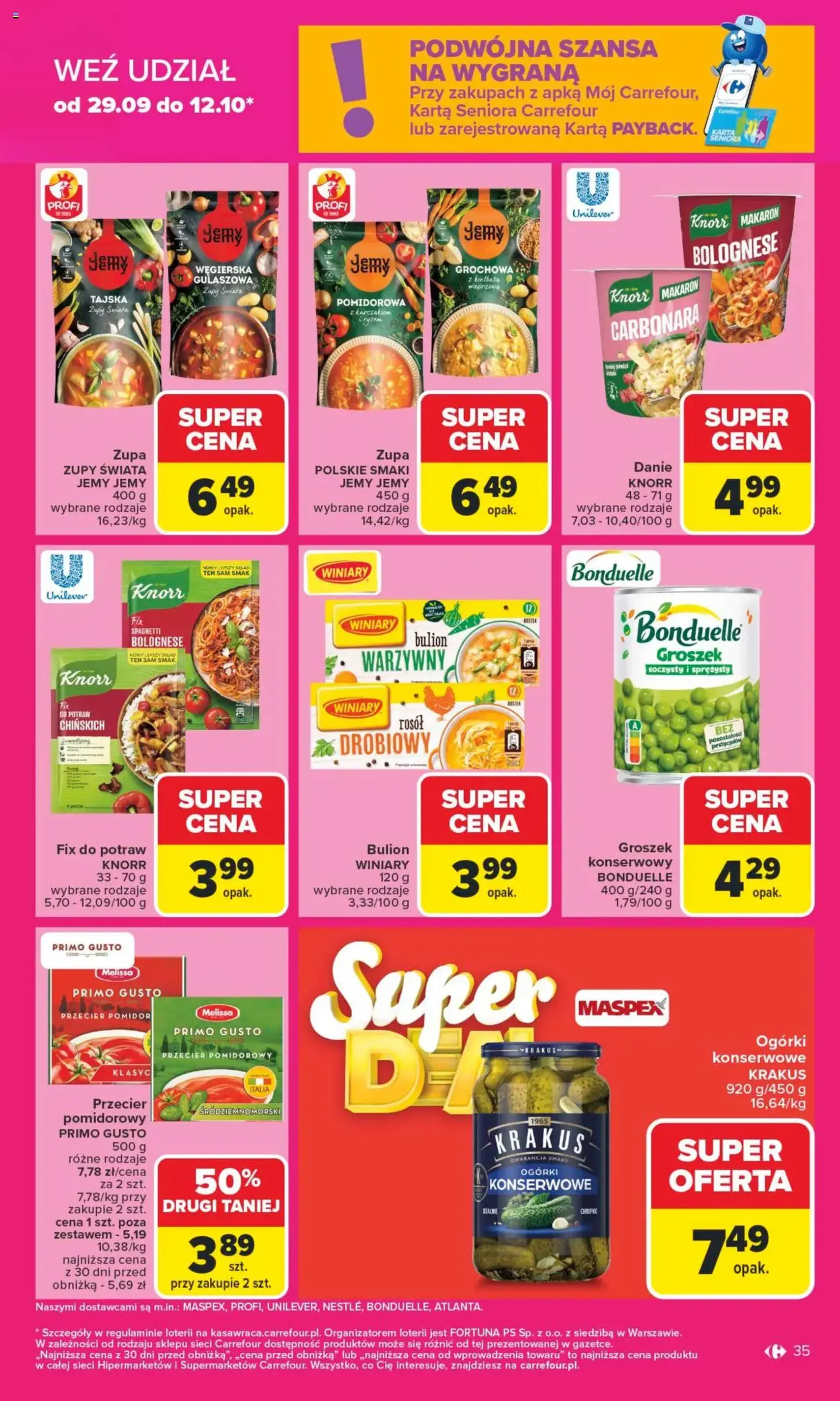 Carrefour Gazetka - ważny gazetka od 29.09.2025 strona 35 z 62