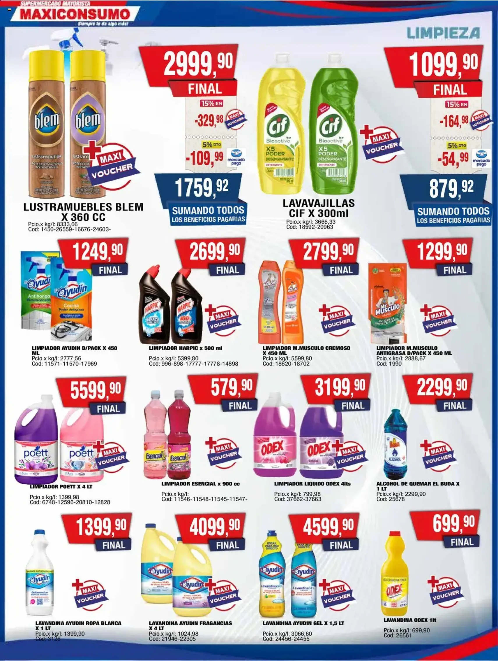 Maxiconsumo ofertas - folleto válido desde 06/10/2025 página 21 de 33 Maxiconsumo ofertas - folleto válido desde 06/10/2025 página 21 de 33