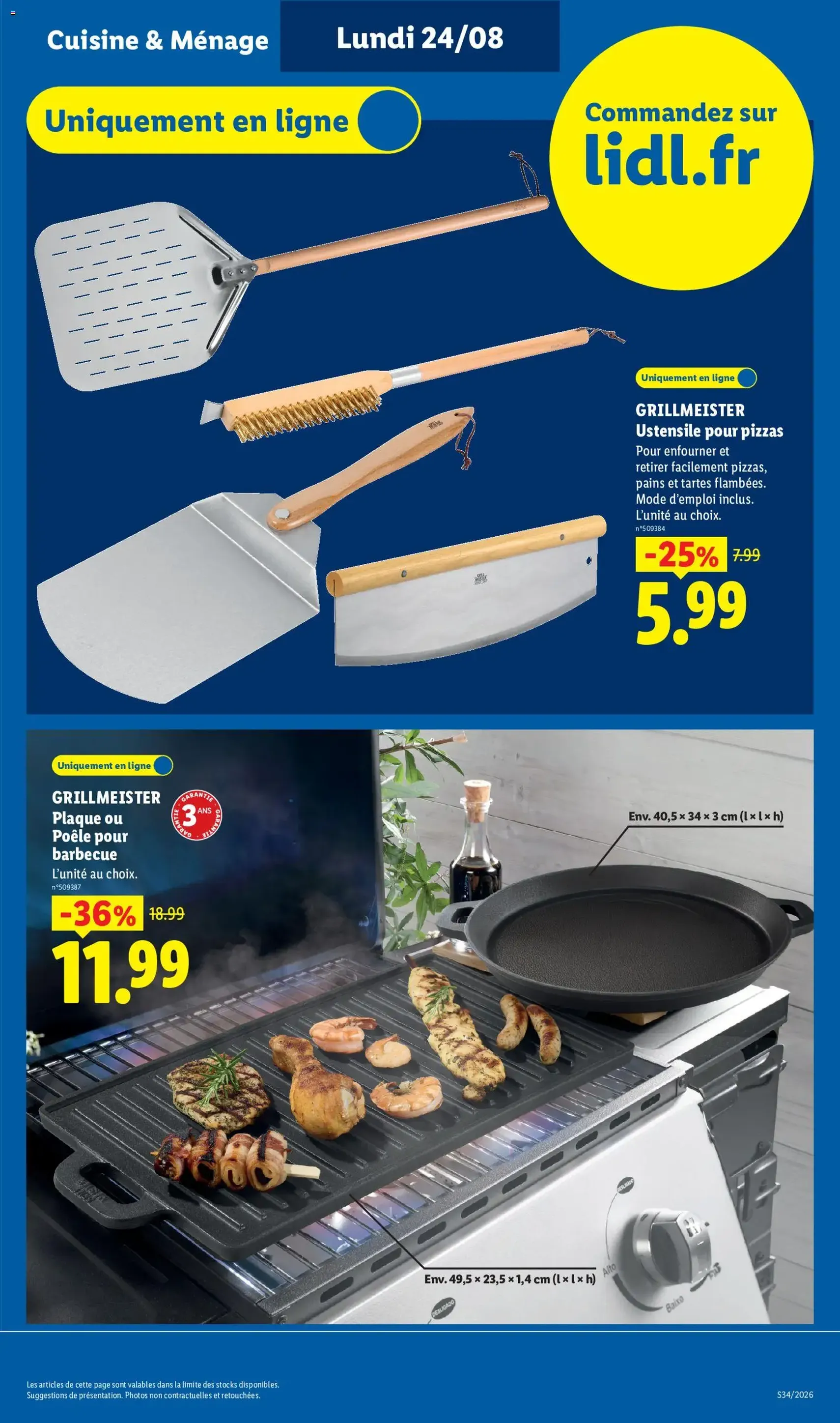 LIDL catalogue - brochure valable à partir du 20/08/2026, page 47 sur 54