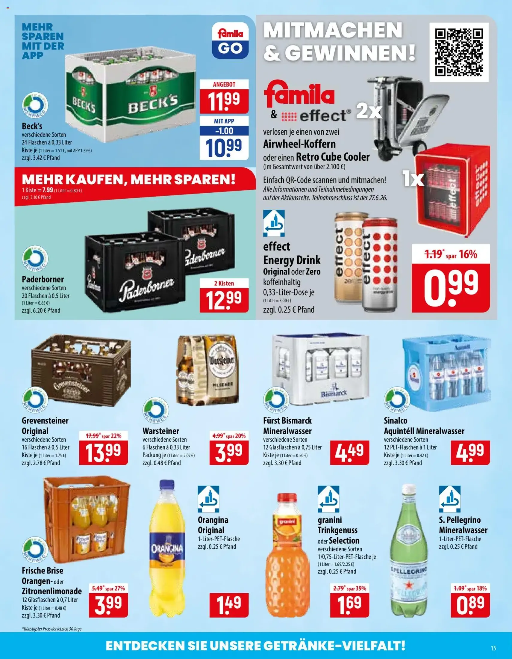 Famila Prospekt - Gültiger Prospekt ab 15.06.2026, Seite 15 von insgesamt 24