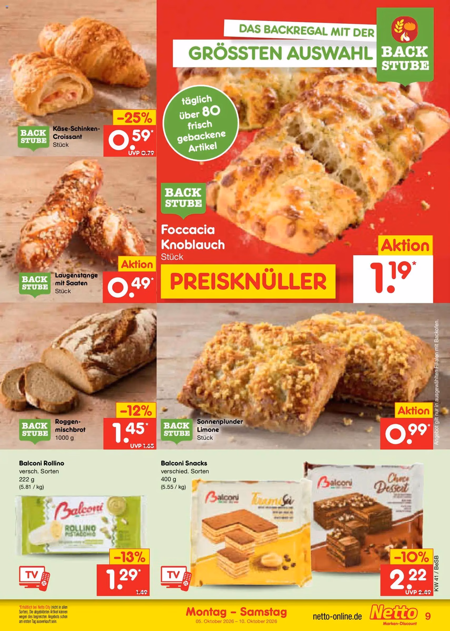 Netto Marken-Discount Prospekt - Gültiger Prospekt ab 05.10.2026, Seite 9 von insgesamt 68