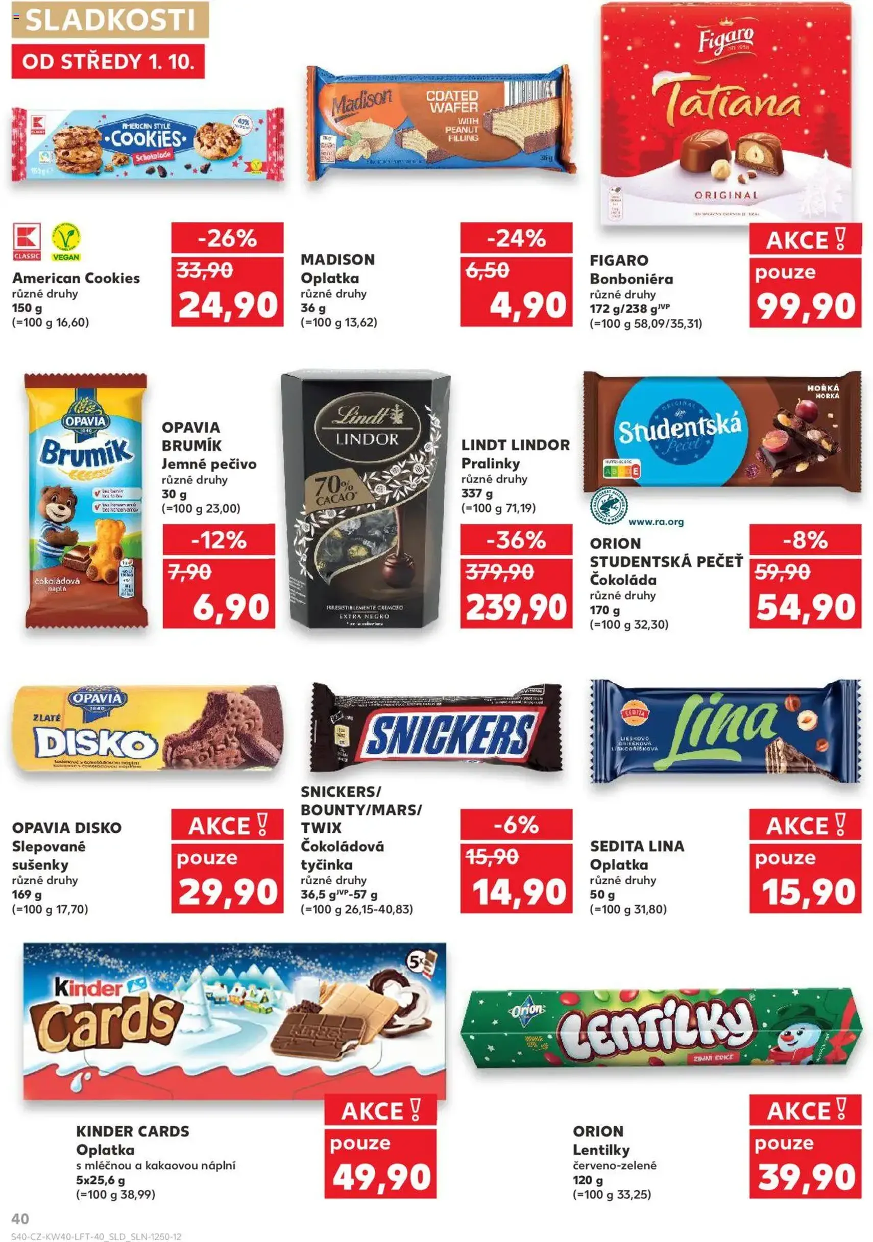 Kaufland leták - platný leták od 01.10.2025 strana 40 z 90