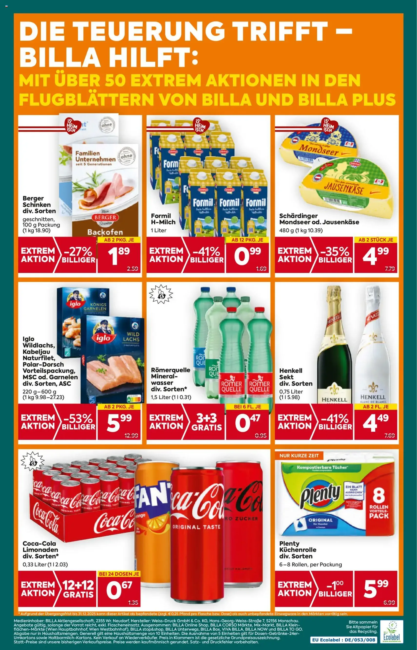 Billa Plus Flugblatt - Gültiger Prospekt ab 13.11.2025, Seite 16 von insgesamt 16