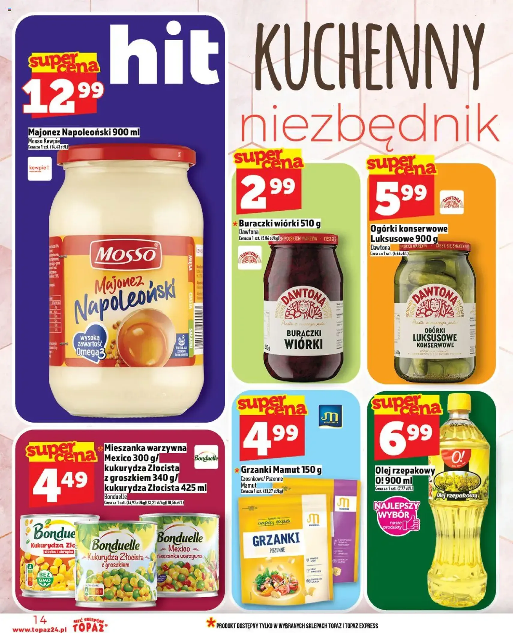 Topaz Gazetka - ważny gazetka od 23.10.2025 strona 14 z 32 Topaz Gazetka - ważny gazetka od 23.10.2025 strona 14 z 32