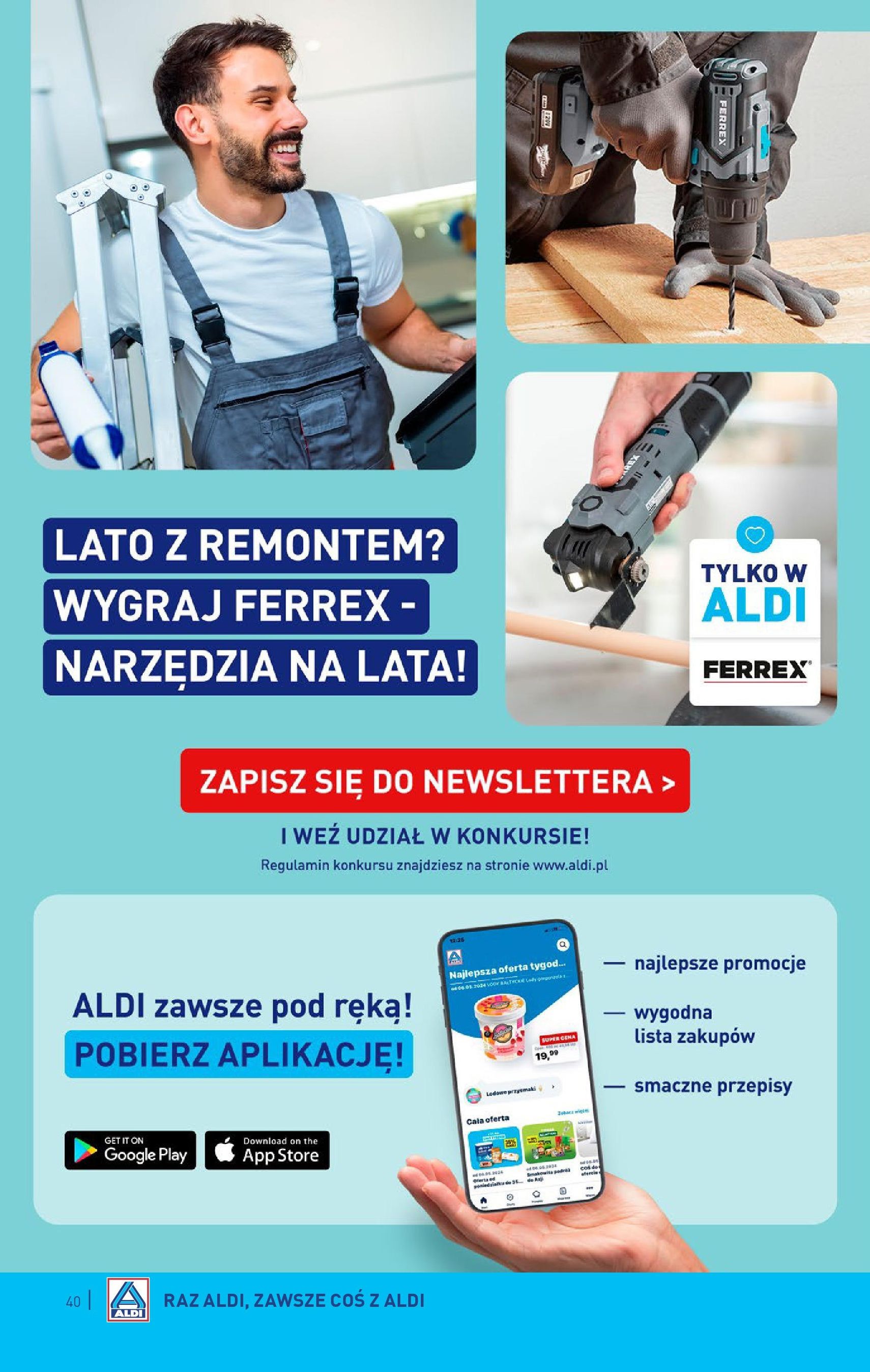 Aldi Gazetka - ważny gazetka od 21.07.2025 strona 40 z 42