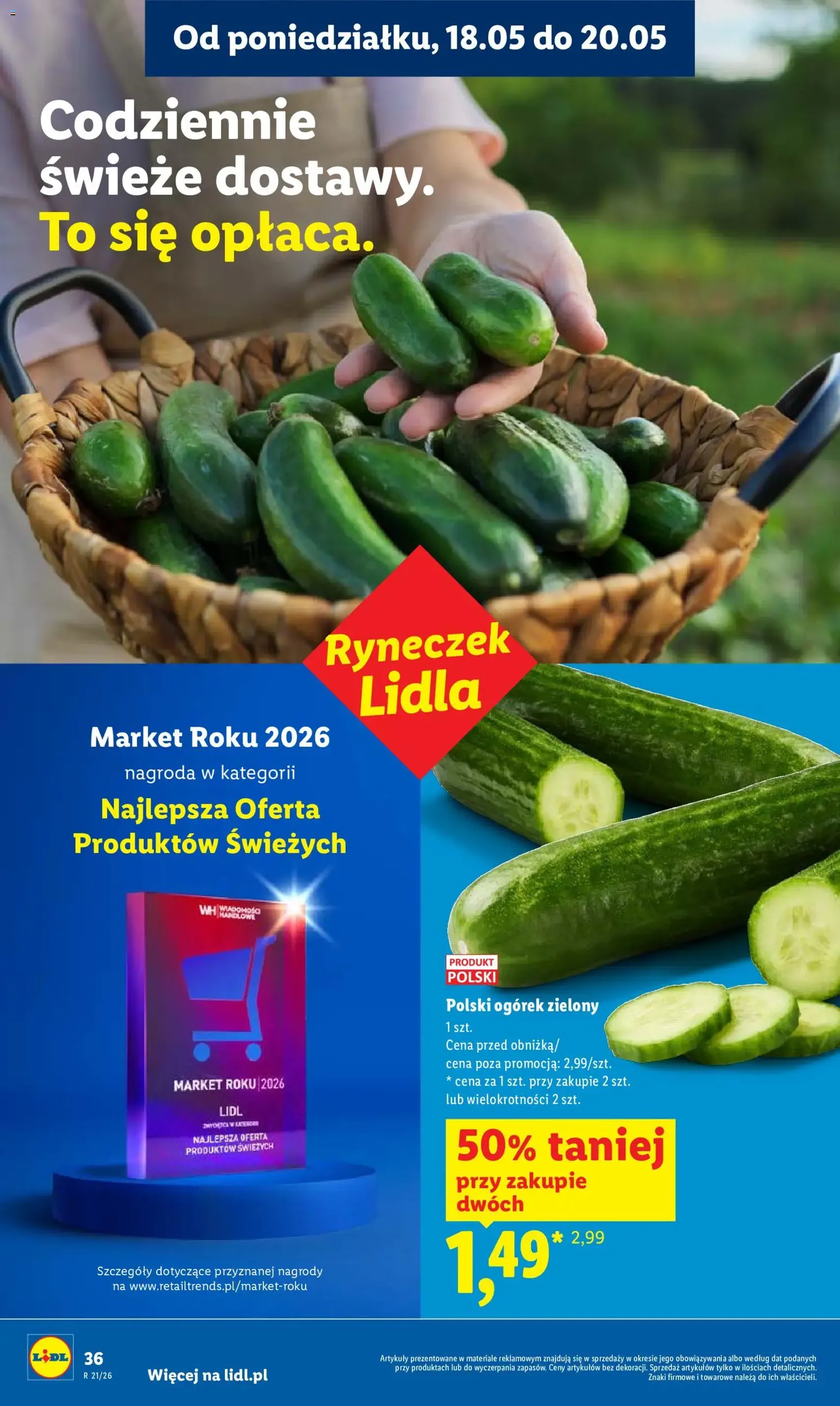 Lidl gazetka - ważny gazetka od 18.05.2026 strona 36 z 97