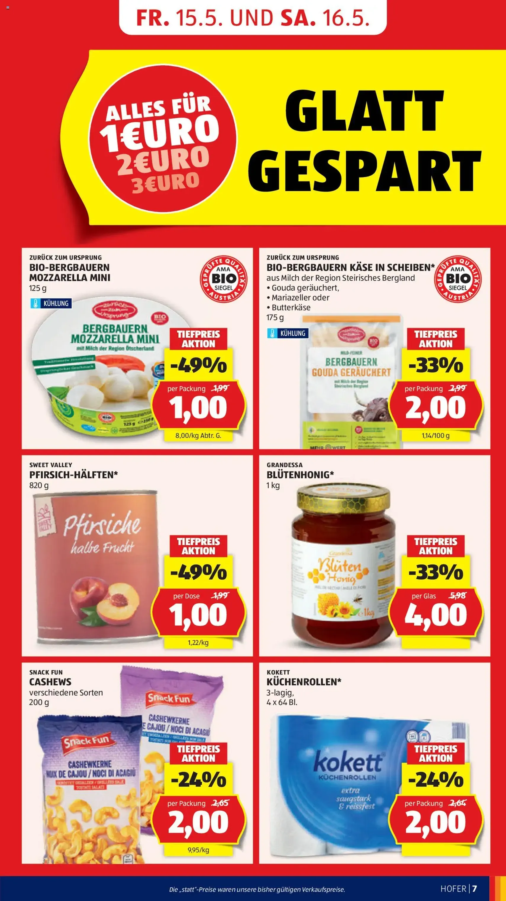 Hofer Flugblatt - Gültiger Prospekt ab 15.05.2026, Seite 9 von insgesamt 46
