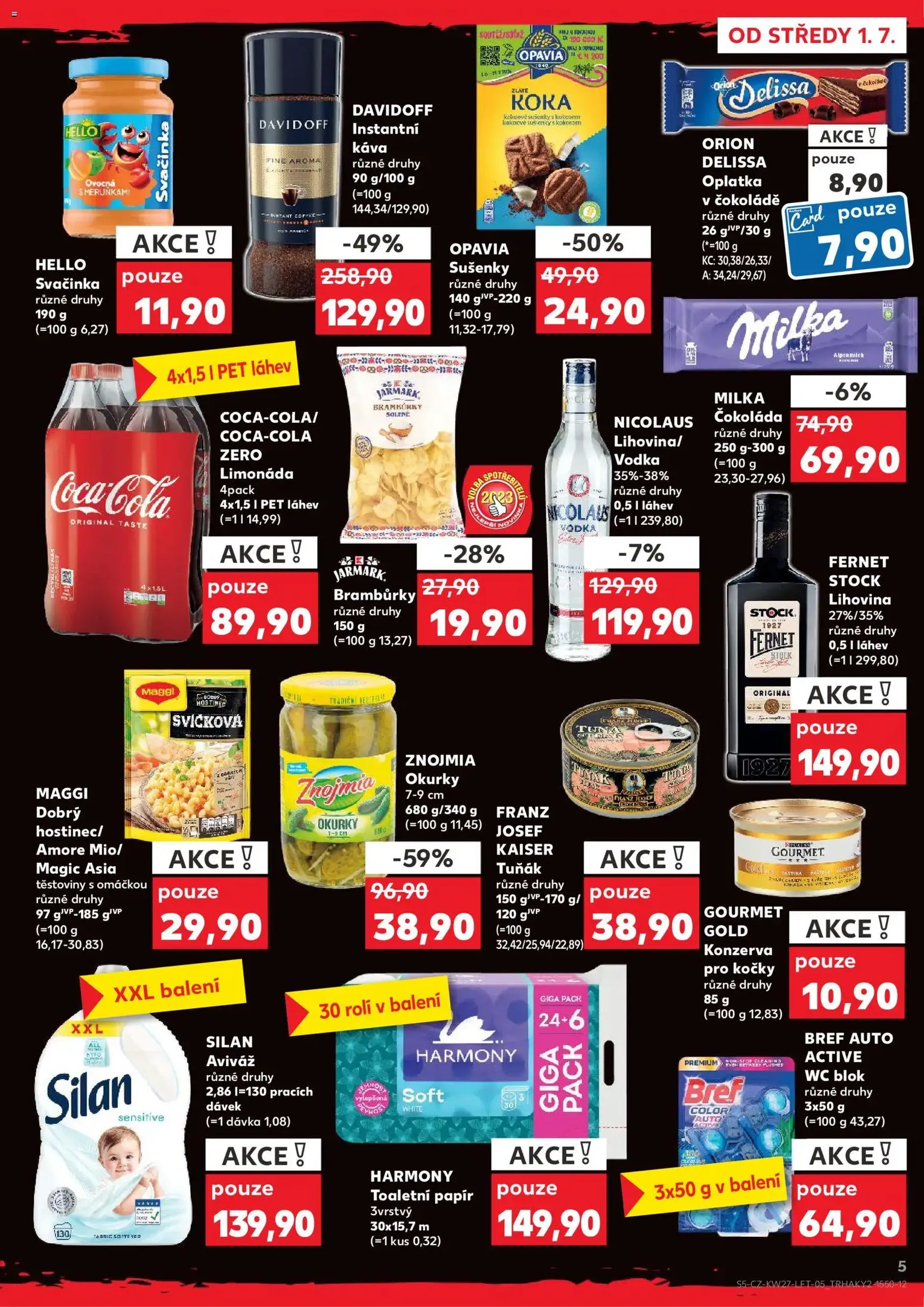 Kaufland leták - platný leták od 01.07.2026 strana 5 z 54