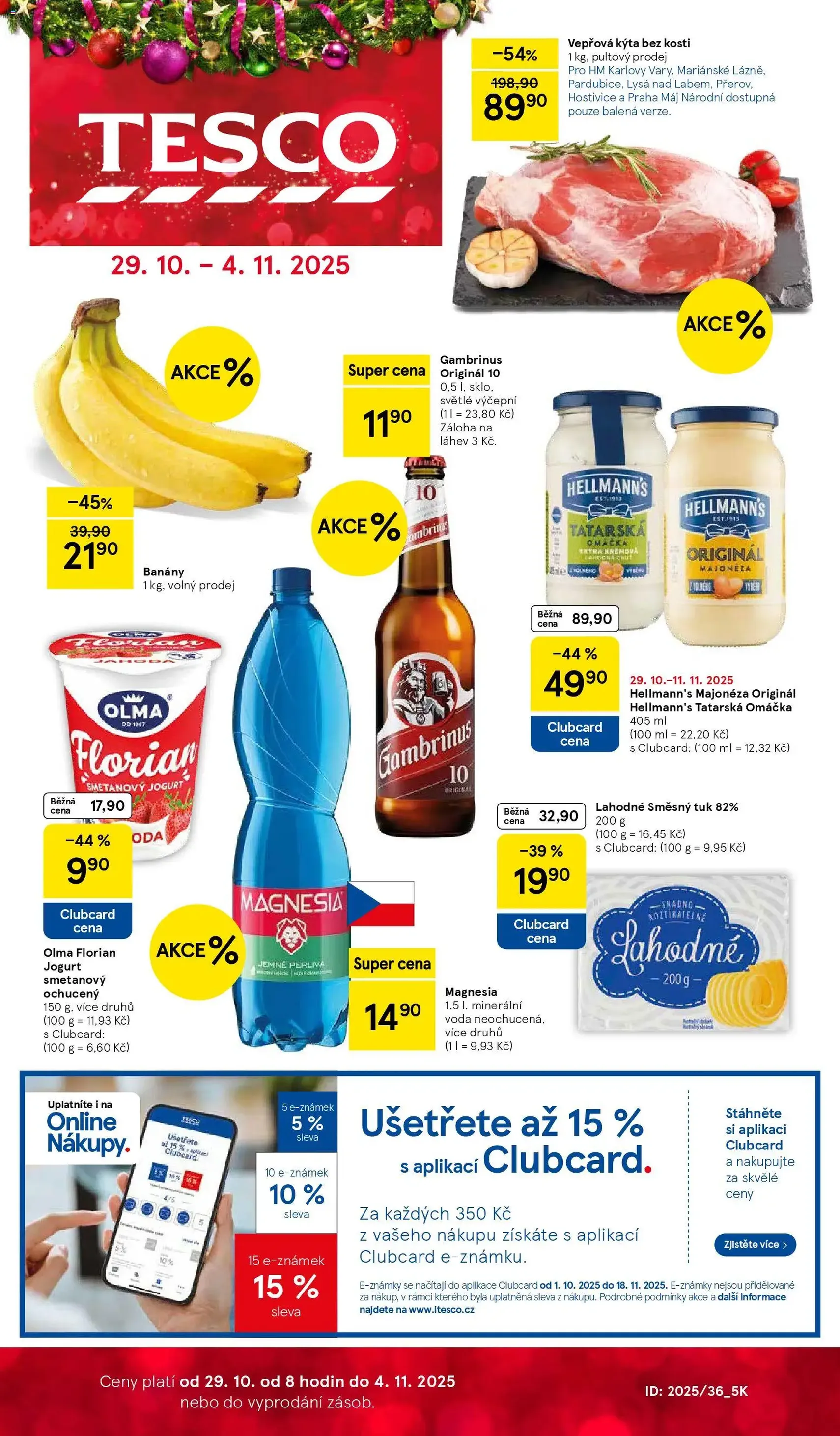 Tesco leták - Hypermarket - platný leták od 29.10.2025 strana 1 z 31 Tesco leták - Hypermarket - platný leták od 29.10.2025 strana 1 z 31