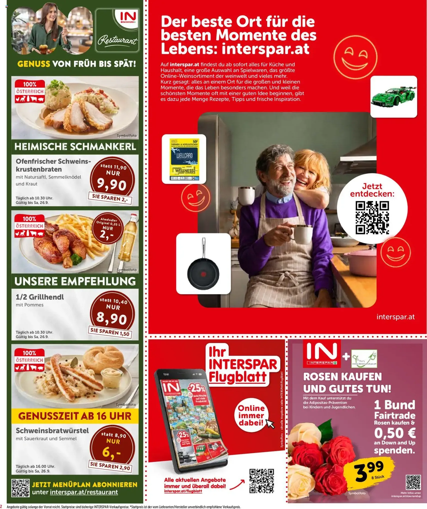 Interspar Flugblatt - Gültiger Prospekt ab 24.09.2026, Seite 2 von insgesamt 24