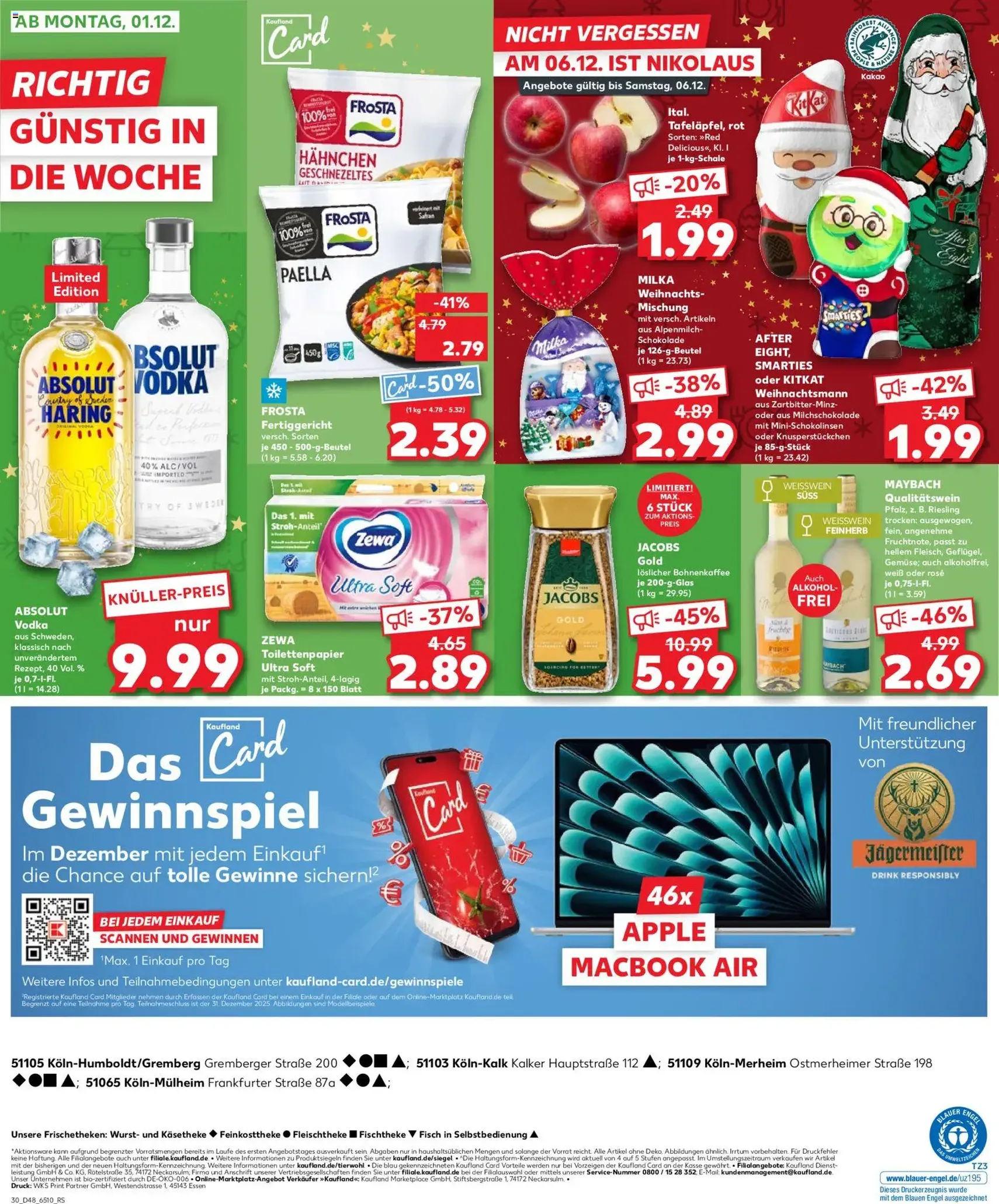 Kaufland DE - DE Folder Köln - geldige folder vanaf 27-11-2025 pagina 30 van 36