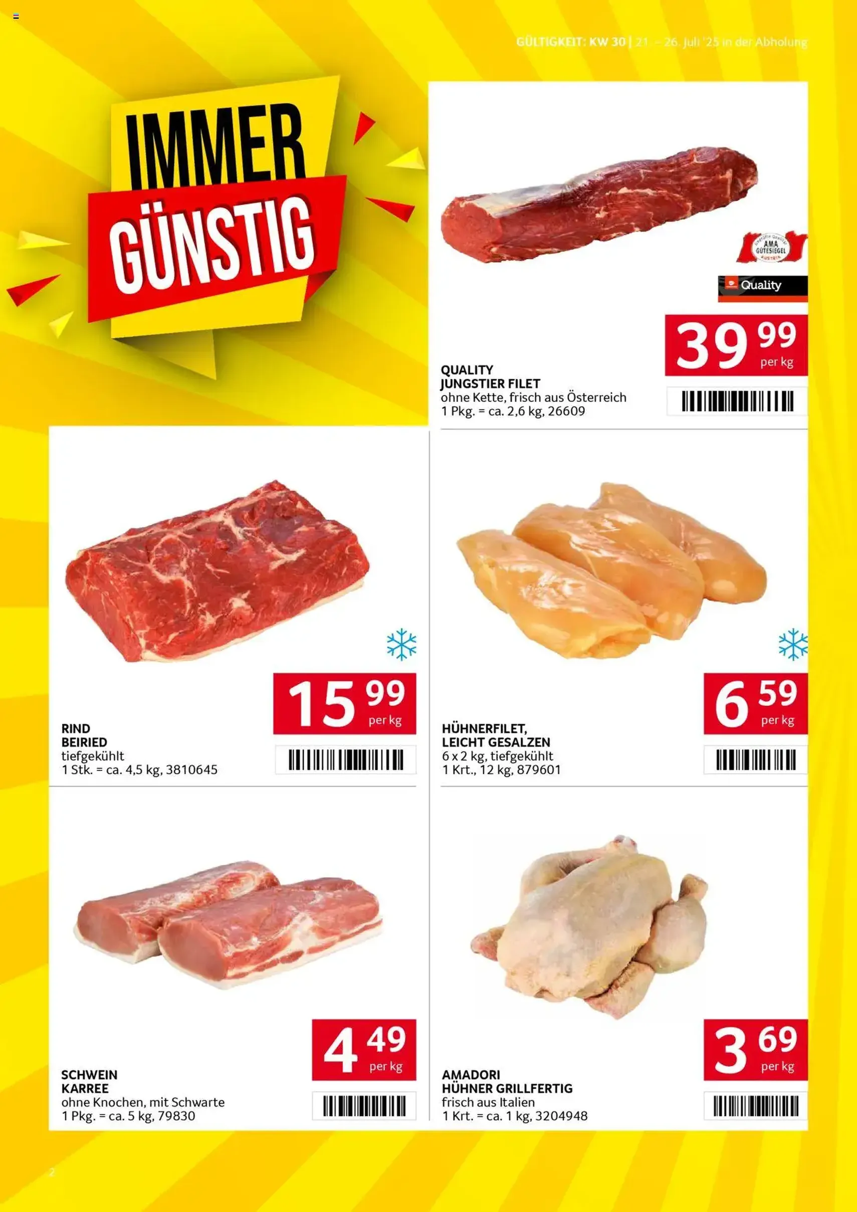 Transgourmet Flugblatt - Gültiger Prospekt ab 20.07.2025, Seite 2 von insgesamt 28 Transgourmet Flugblatt - Gültiger Prospekt ab 20.07.2025, Seite 2 von insgesamt 28