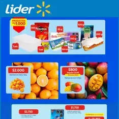 Vista previa del folleto Lider ofertas válido desde 29.07.2025