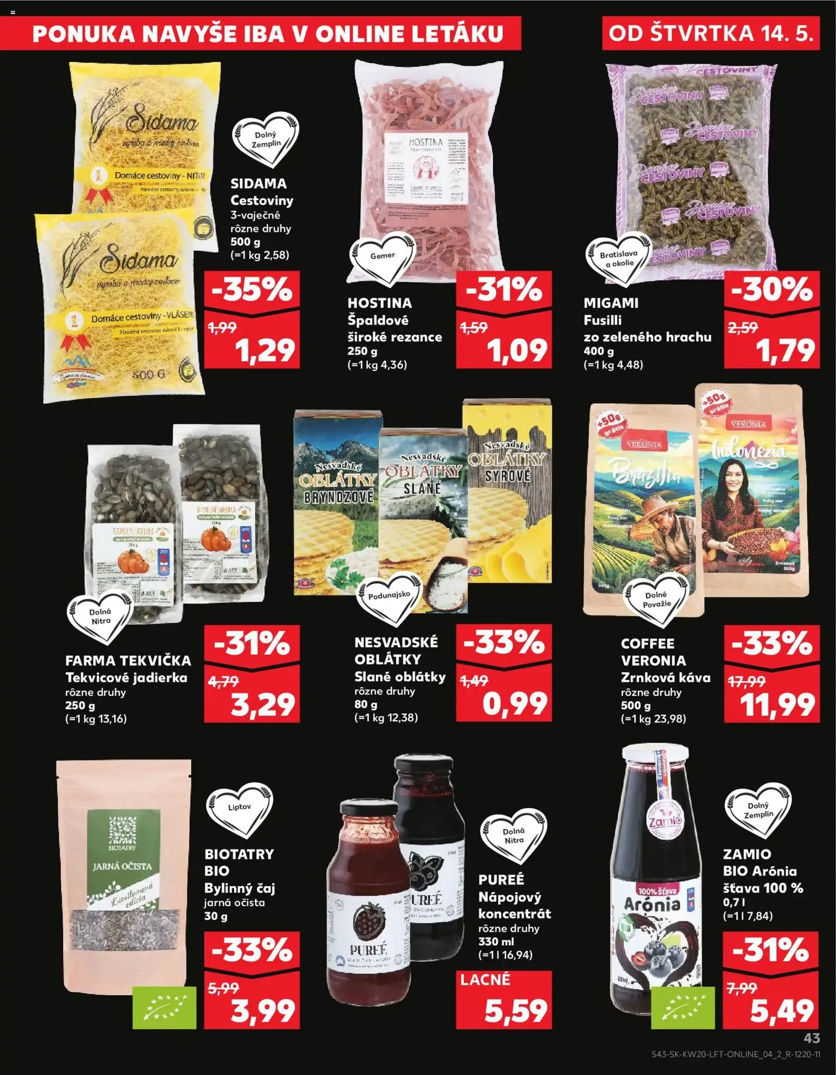 Kaufland leták - platný leták od 14.05.2026 strana 43 z 76