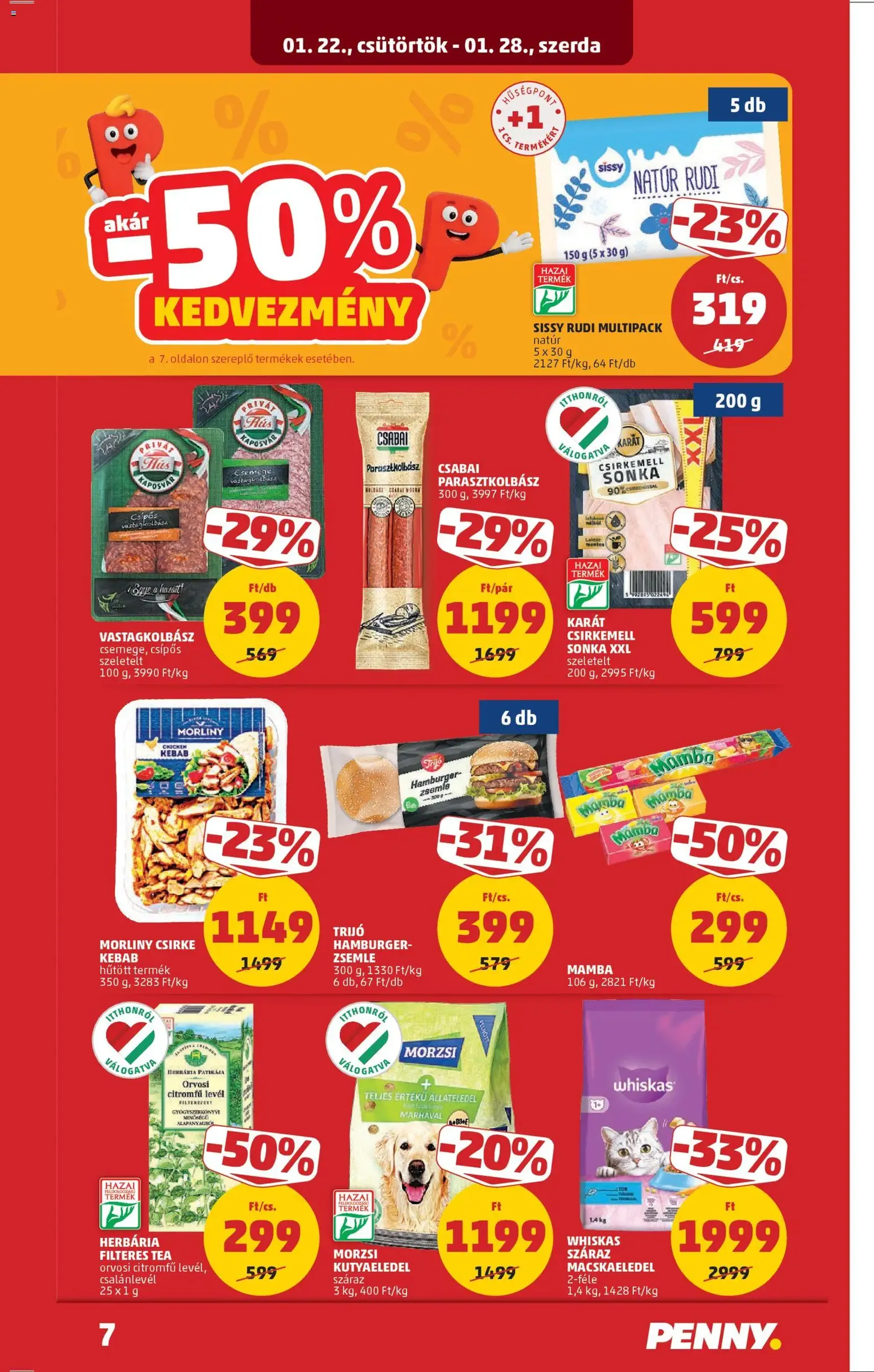 PENNY Akciós újság - 2026.01.22. érvényes szórólap 11 oldal 36 oldalból