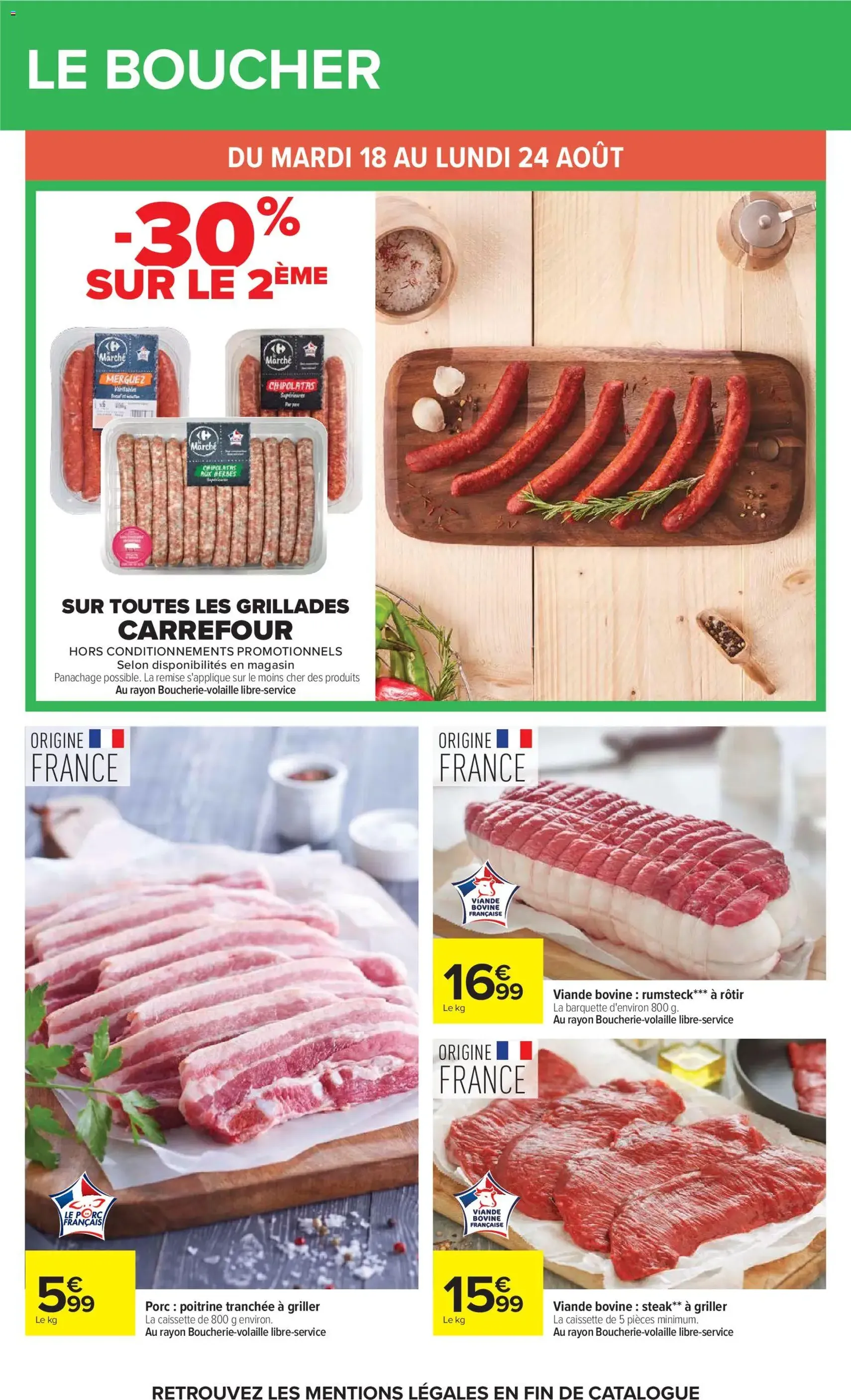 Carrefour Vos promos du quotidien - brochure valable à partir du 17/08/2026, page 17 sur 84