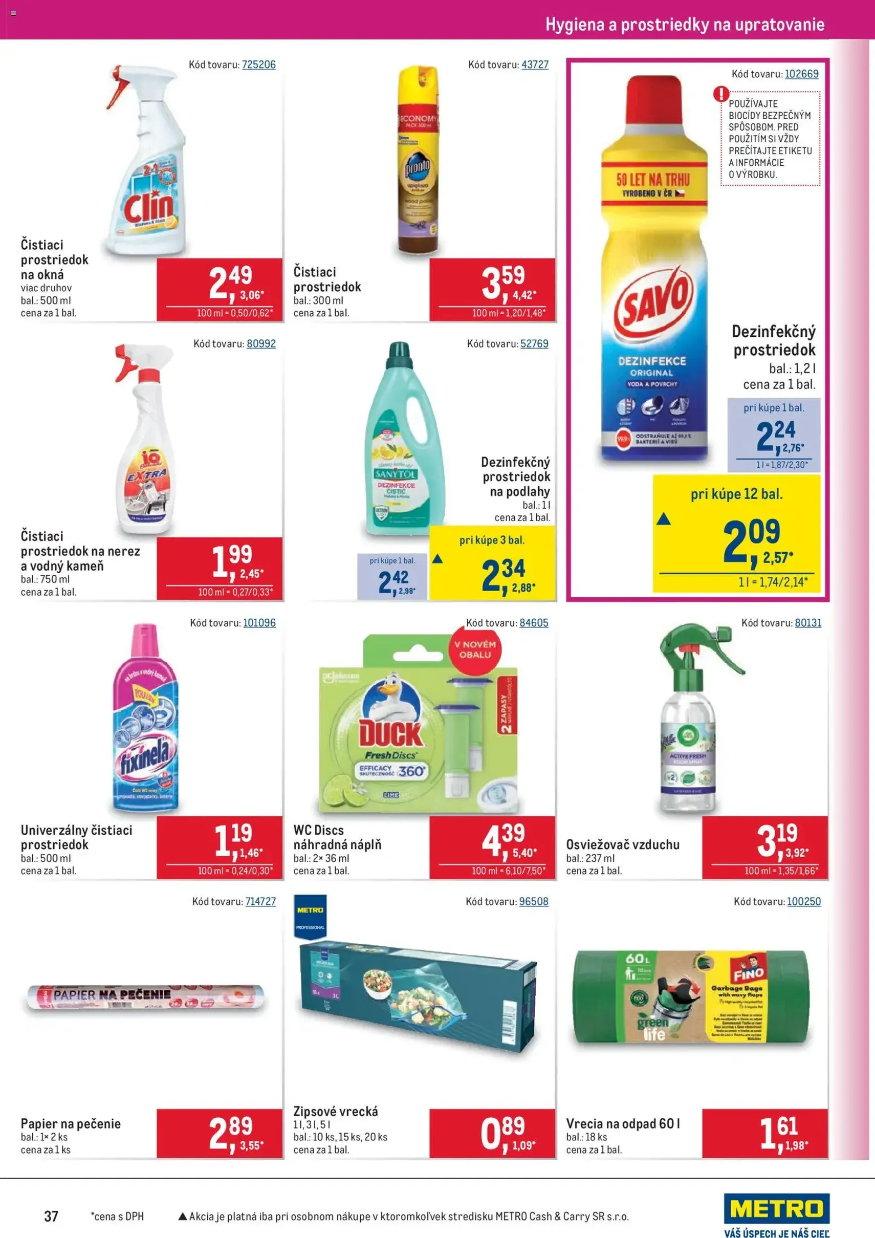 Metro leták - platný leták od 22.04.2026 strana 37 z 40