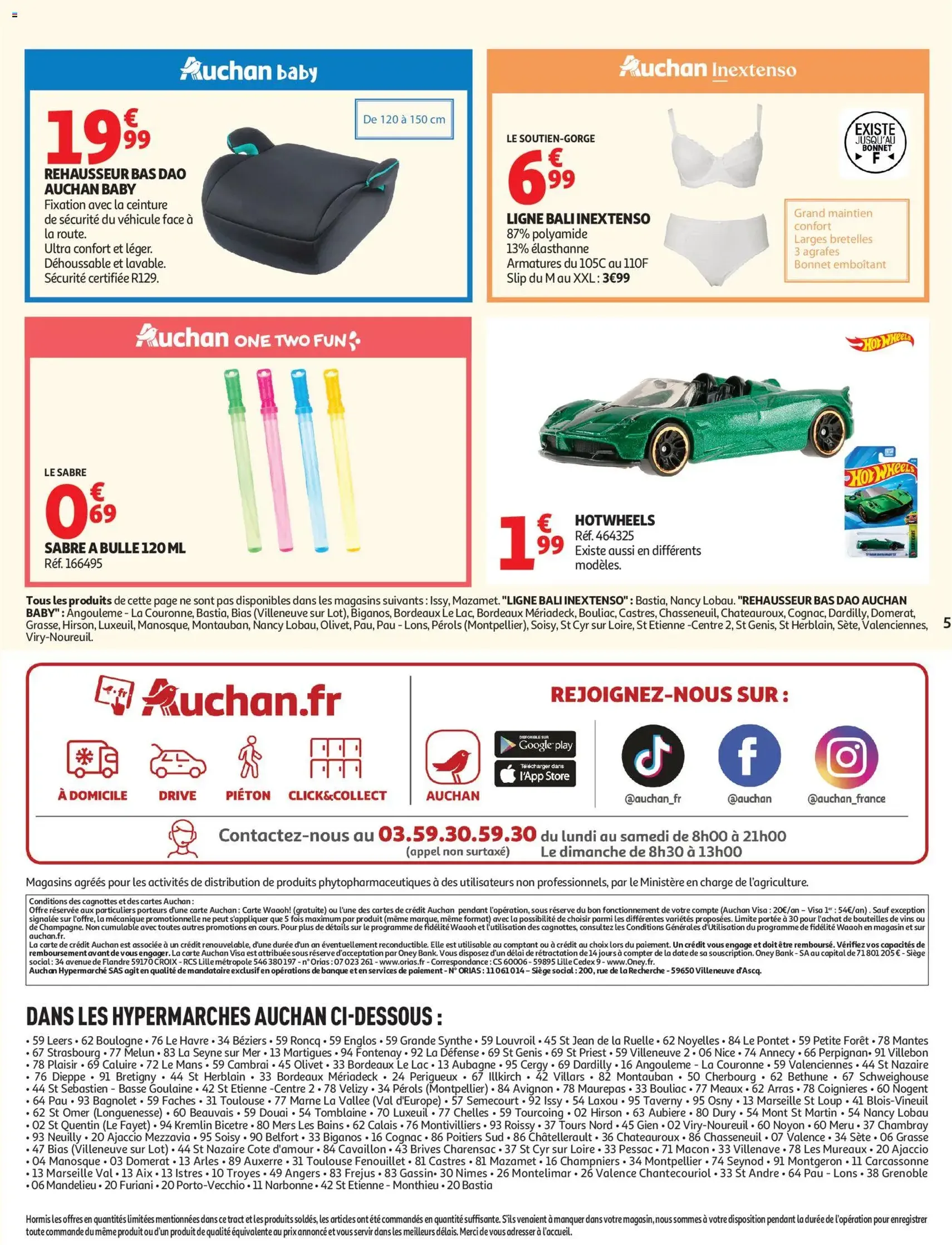 Auchan folder / publicité - geldige folder vanaf 19/05/2026 pagina 5 van 6