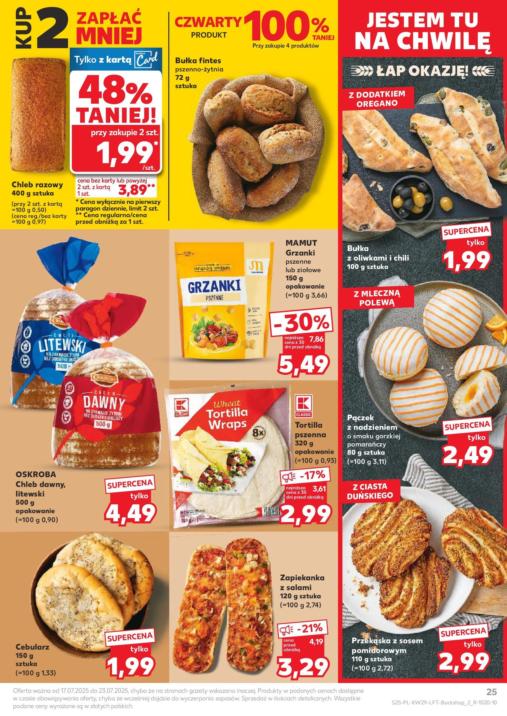 Kaufland gazetka - ważny gazetka od 17.07.2025 strona 25 z 53 Kaufland gazetka - ważny gazetka od 17.07.2025 strona 25 z 53