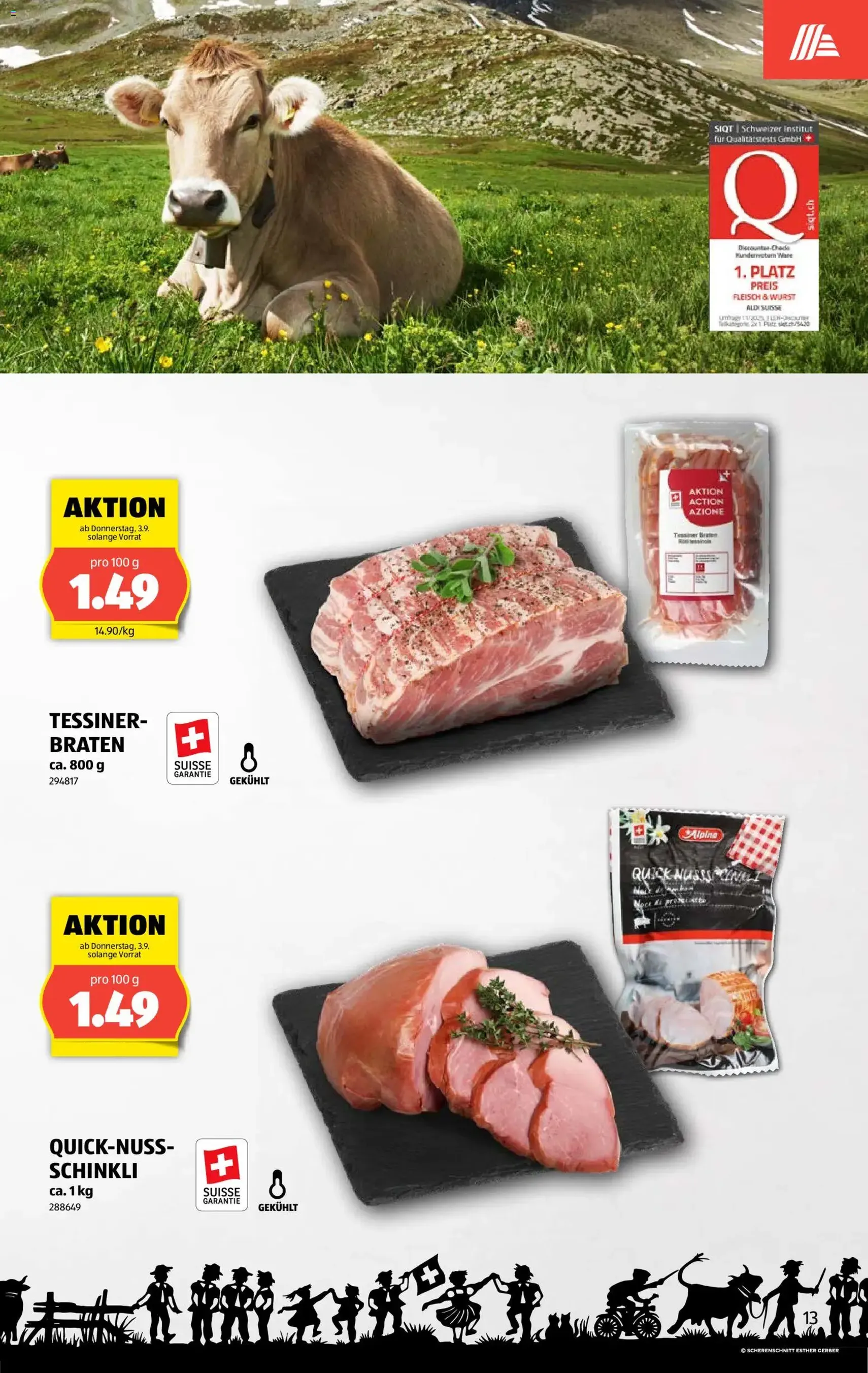 Aldi aktionen - Gültiger Prospekt ab 03.09.2026, Seite 13 von insgesamt 44