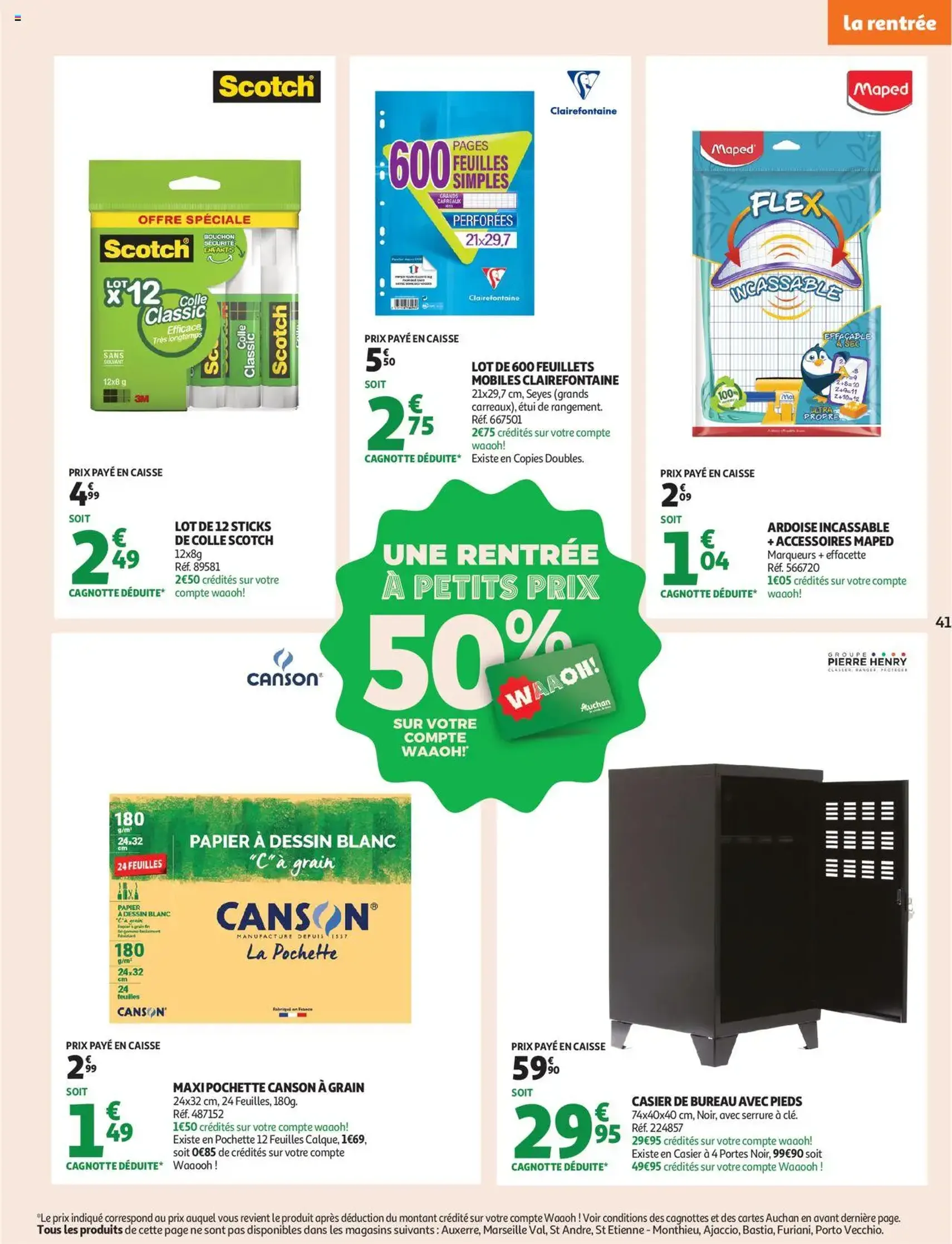 Auchan prospectus - brochure valable à partir du 26/08/2025, page 41 sur 54 Auchan prospectus - brochure valable à partir du 26/08/2025, page 41 sur 54